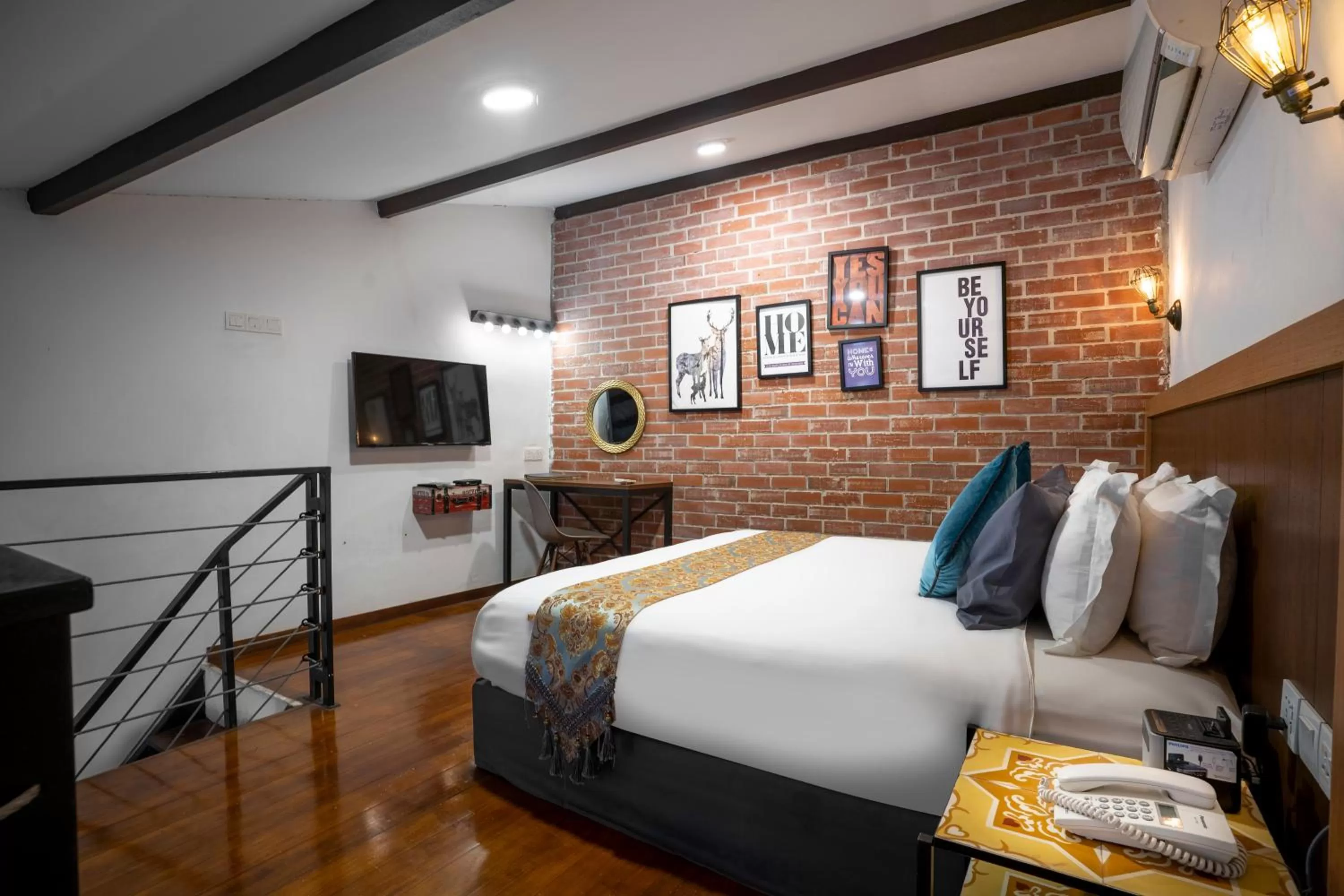 Bedroom, Bed in RARE Heritage House