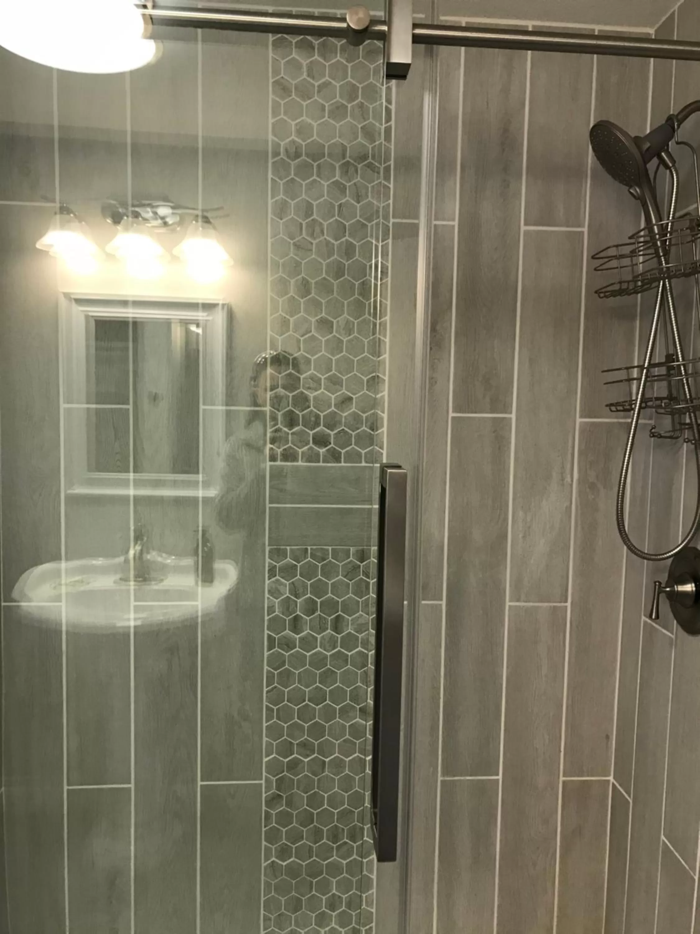 Bathroom in Red Rock Motel and Dam Motel