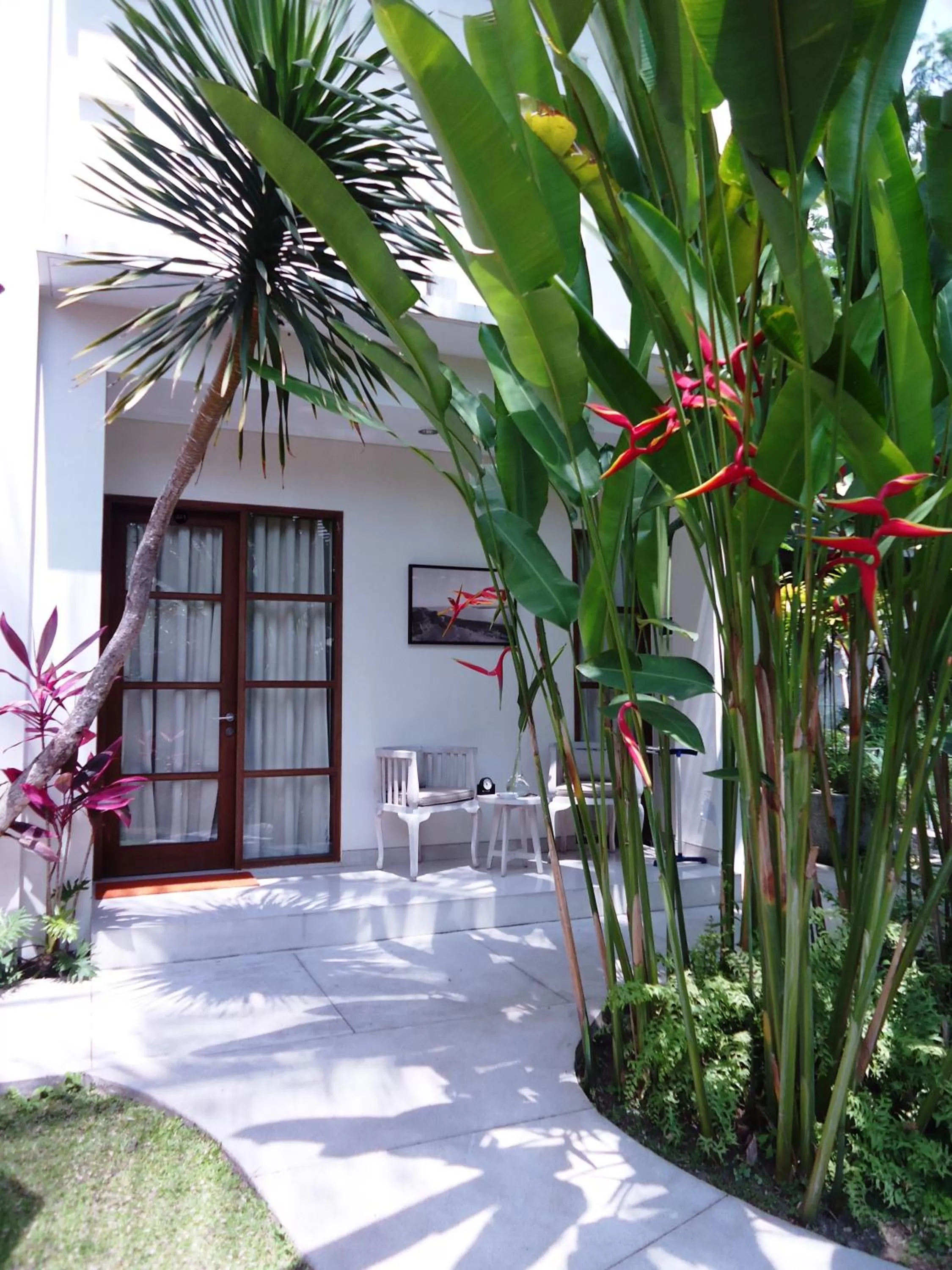 Patio in Labak River Hotel by EPS