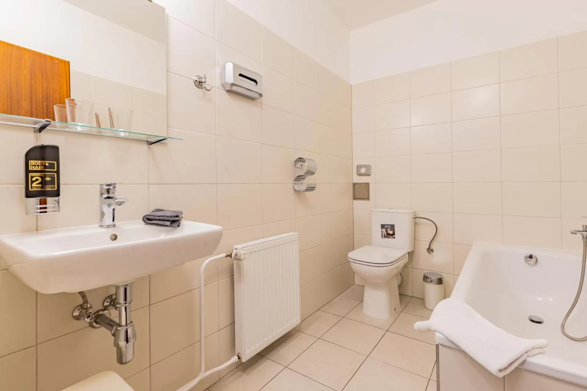 Bathroom in Hotel Amadeus