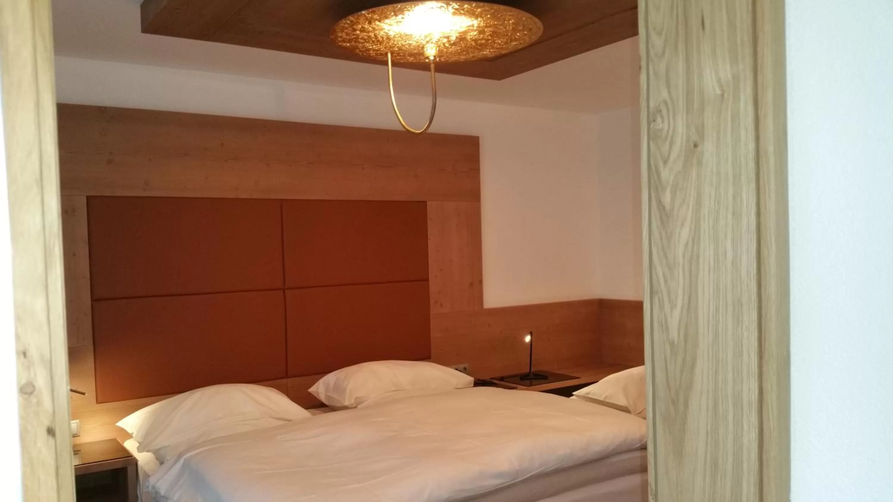 Bed in Hotel Vergeiner