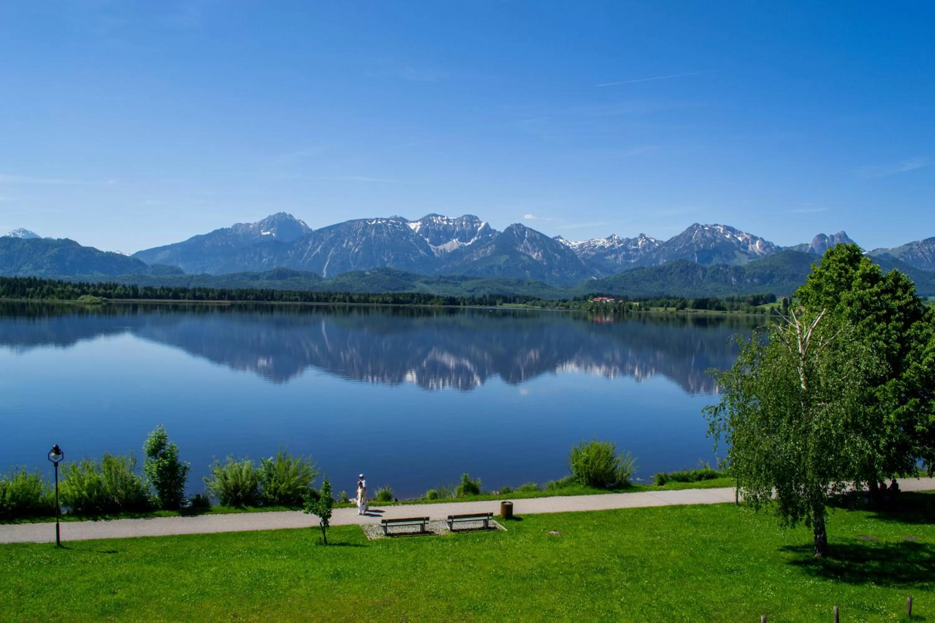 View (from property/room) in Residenz Hopfensee