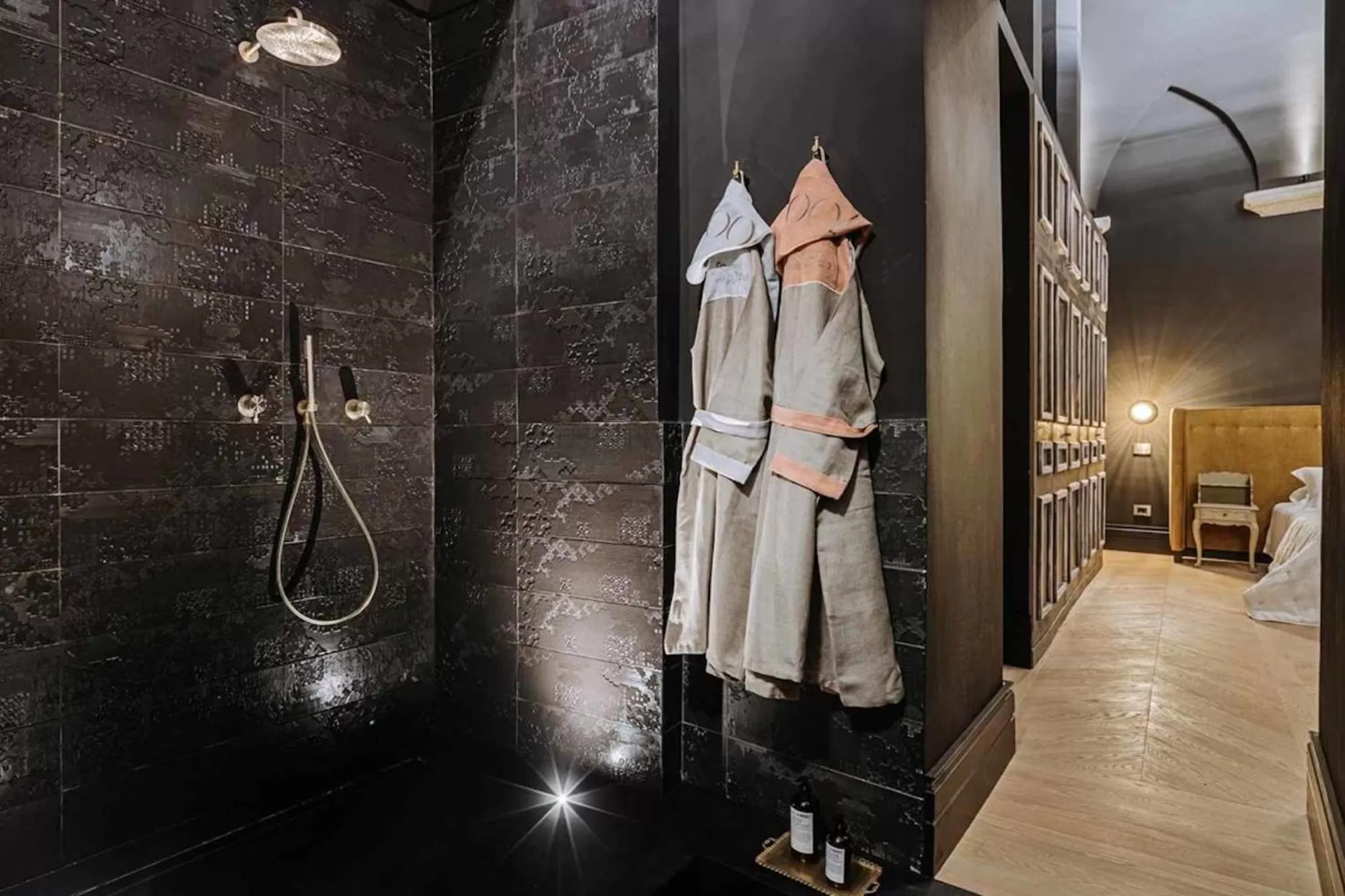 Shower in Paragon 700 Boutique Hotel & SPA