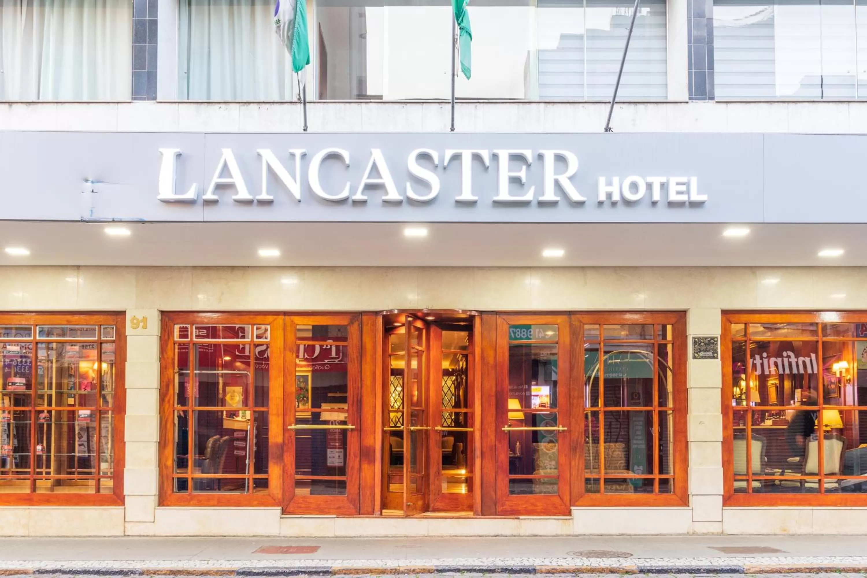 Property building in Lancaster Hotel by Castelo Itaipava