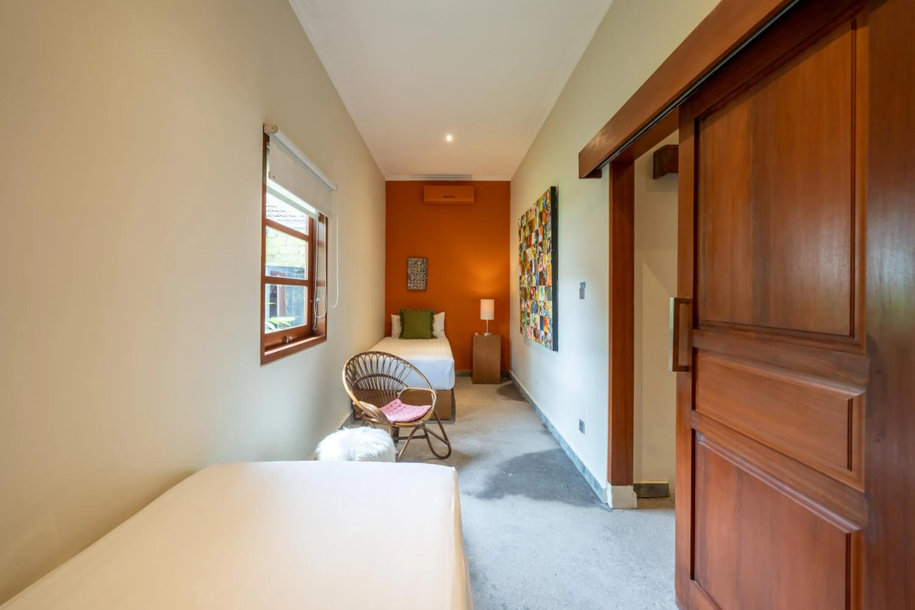 Bed in Rouge - Villas Ubud