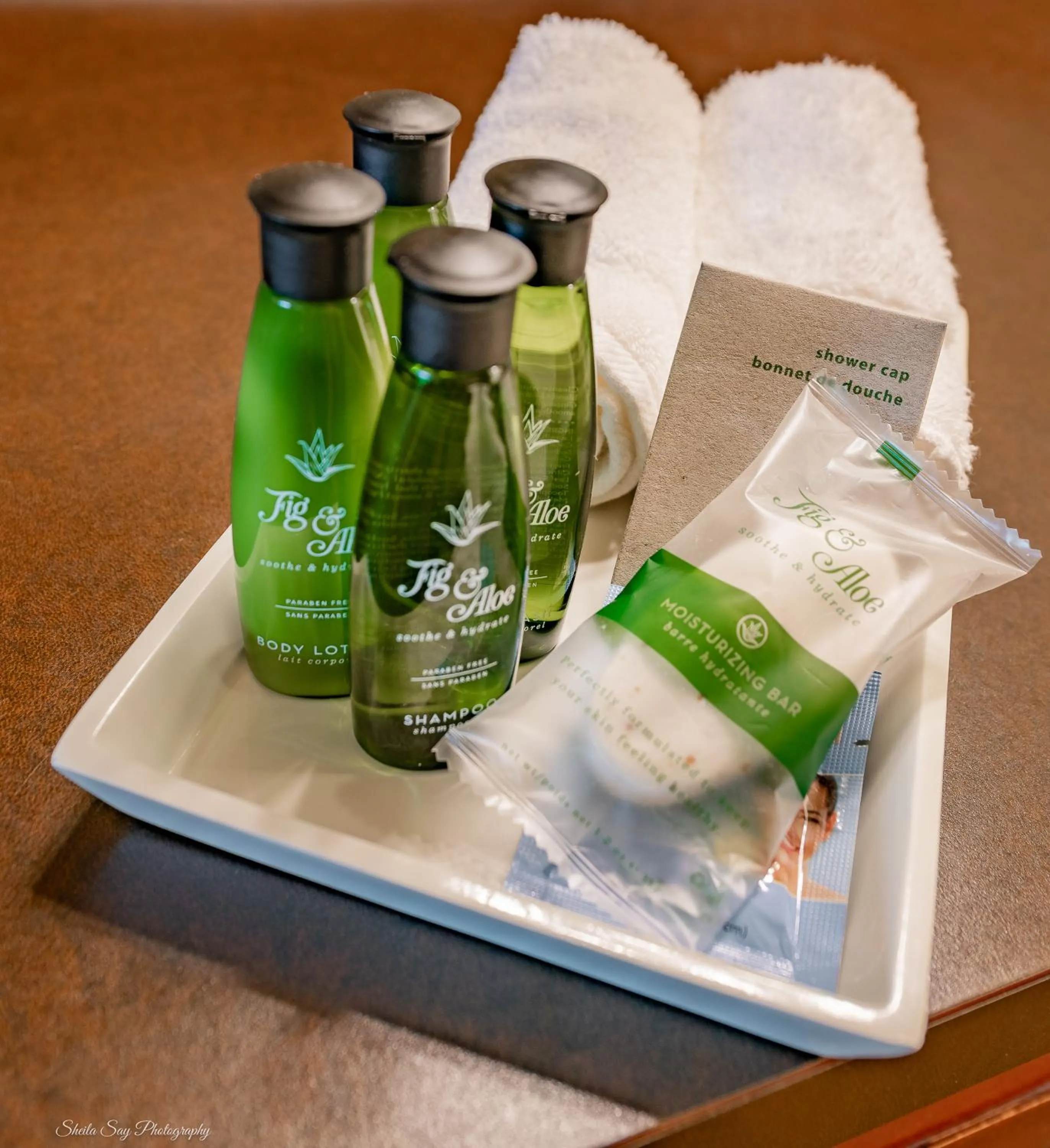 towels in La Residence Suite Hotel