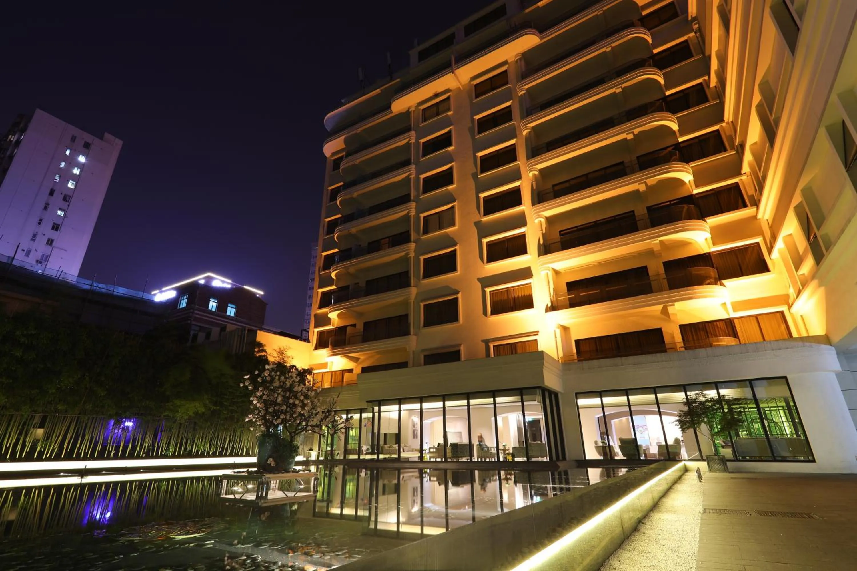 Garden view in Metropolo Dahua Hotel Shanghai
