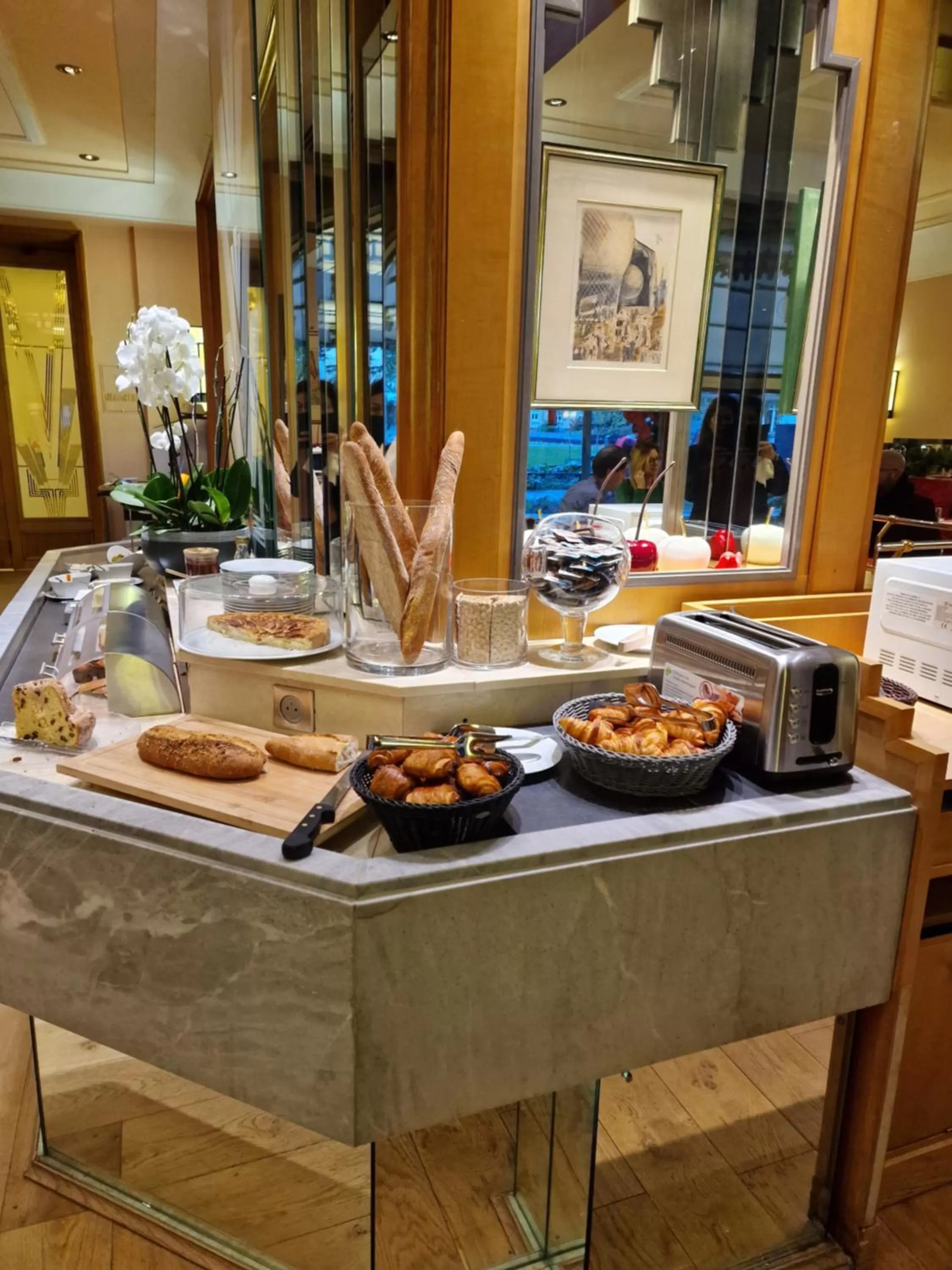 Buffet breakfast in Hotel Du Parc - Mulhouse Centre