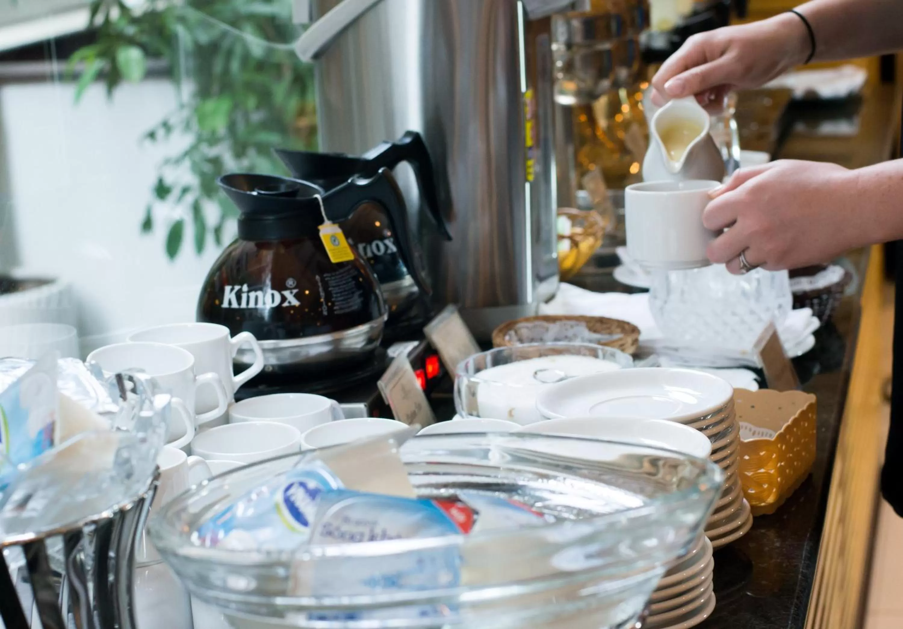Buffet breakfast in Northern Saigon Hotel