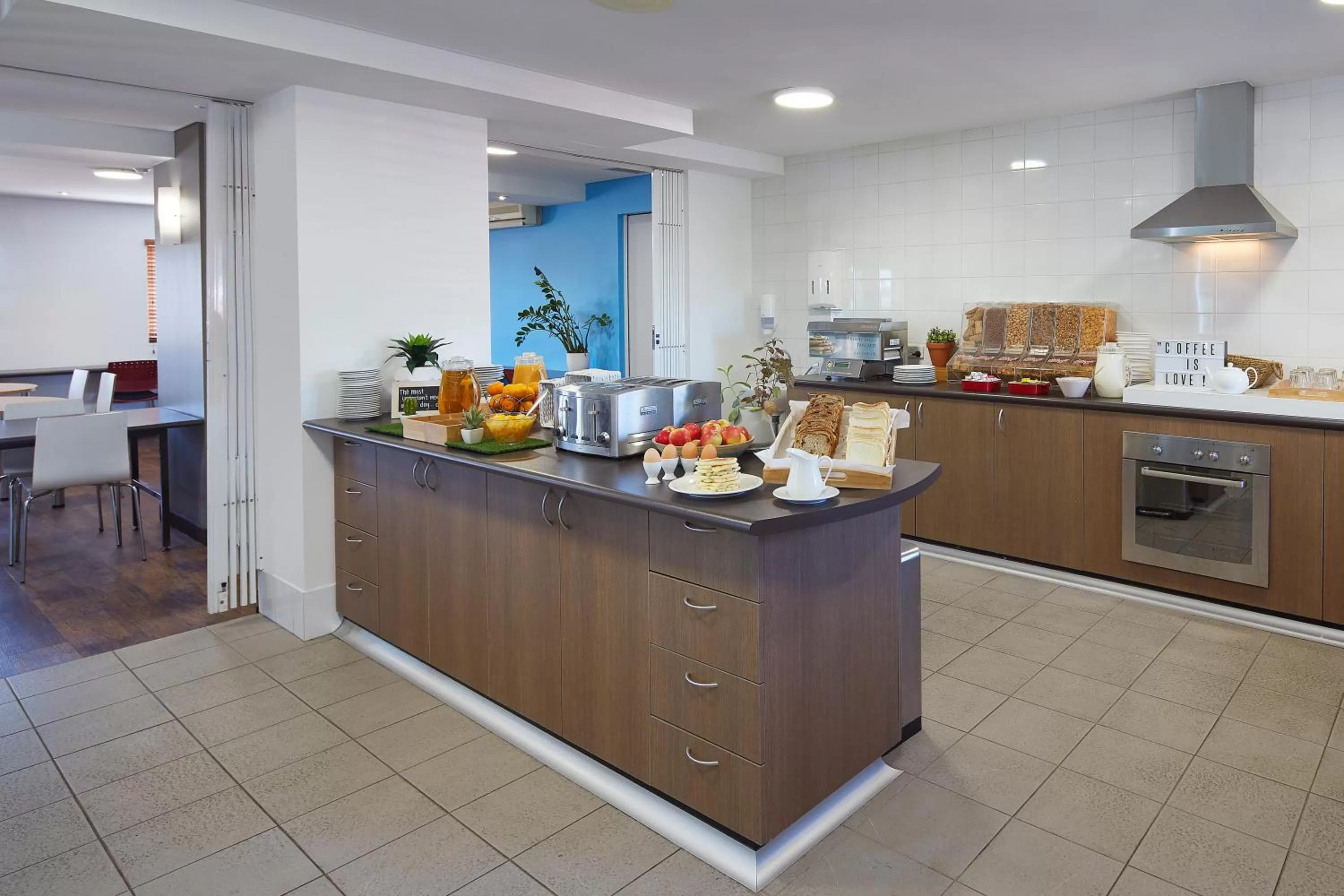 Continental breakfast in ibis Budget Perth Airport