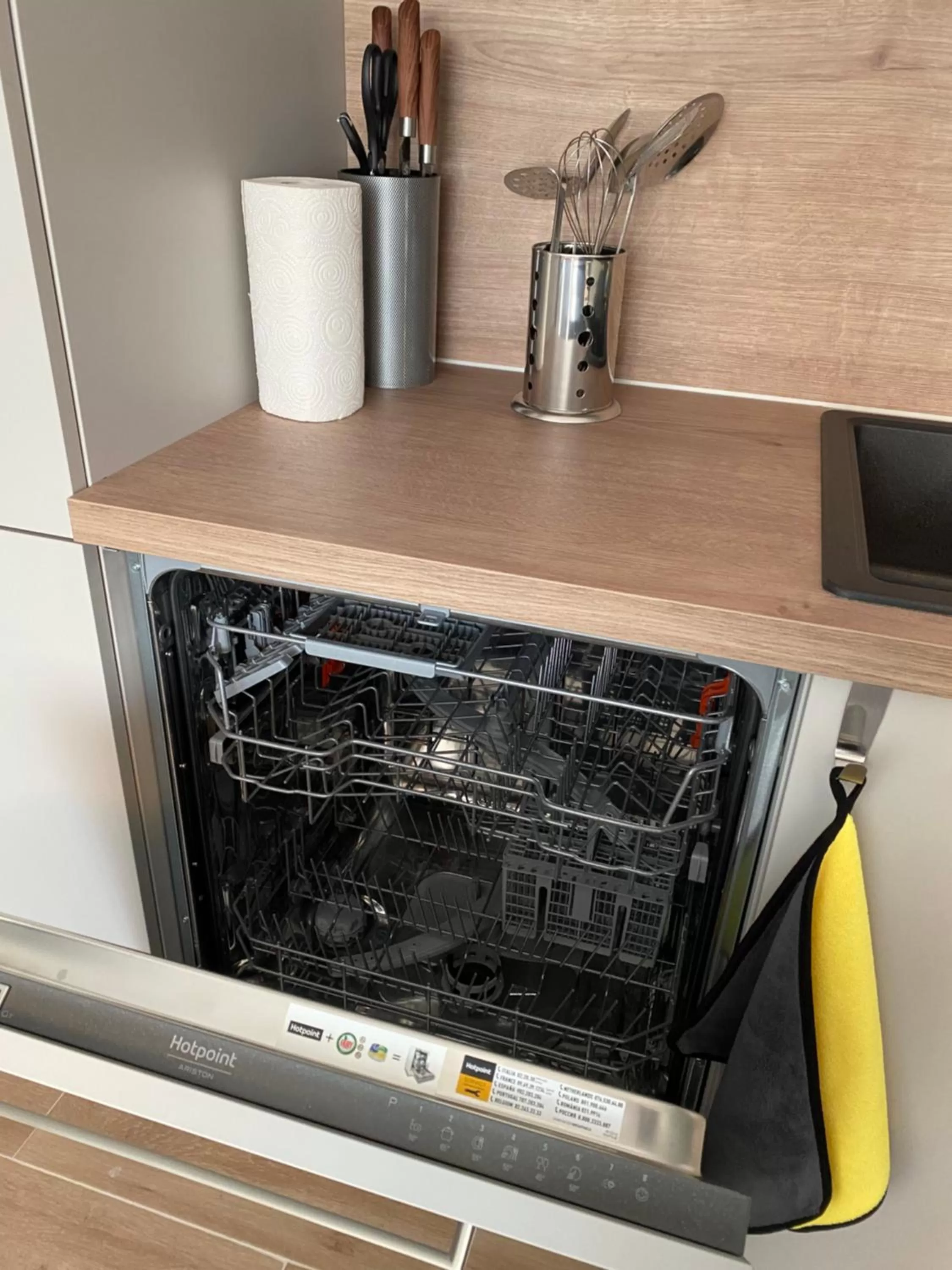 Kitchen or kitchenette in 7th Sense boutique apartments