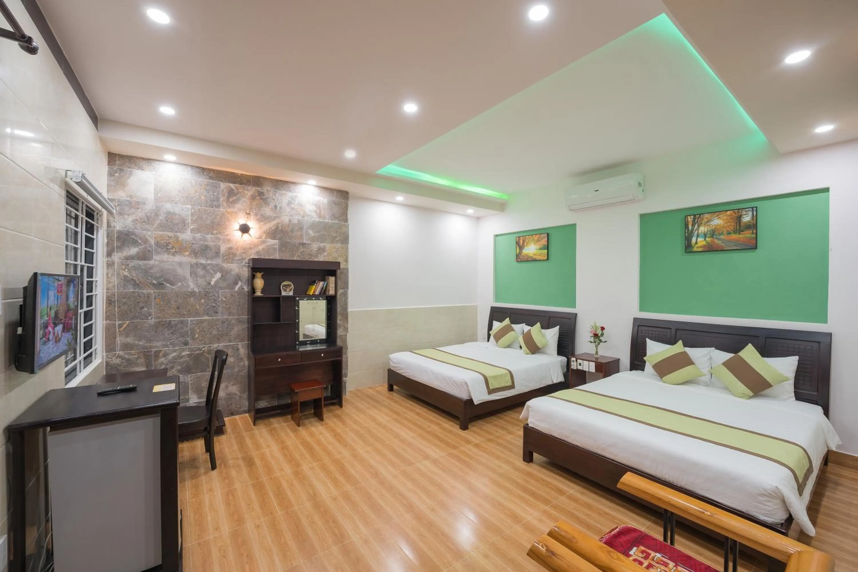 Bed in Countryside Moon Homestay