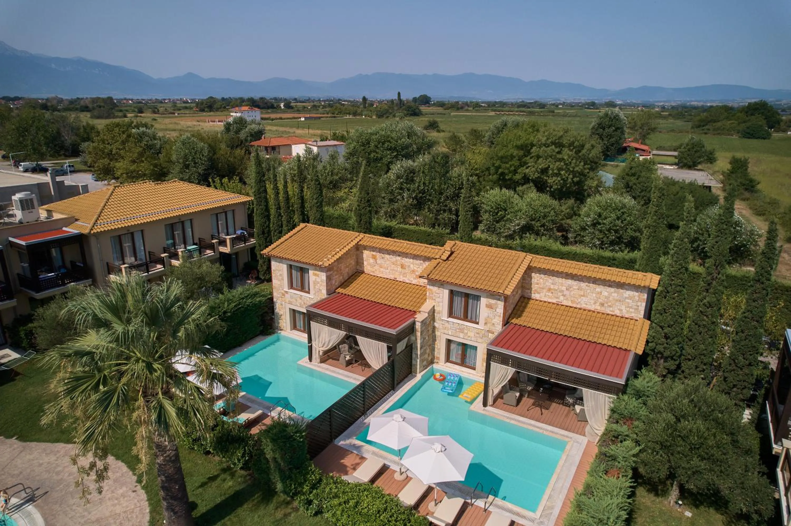 Bird's eye view in Mediterranean Village Hotel & Spa