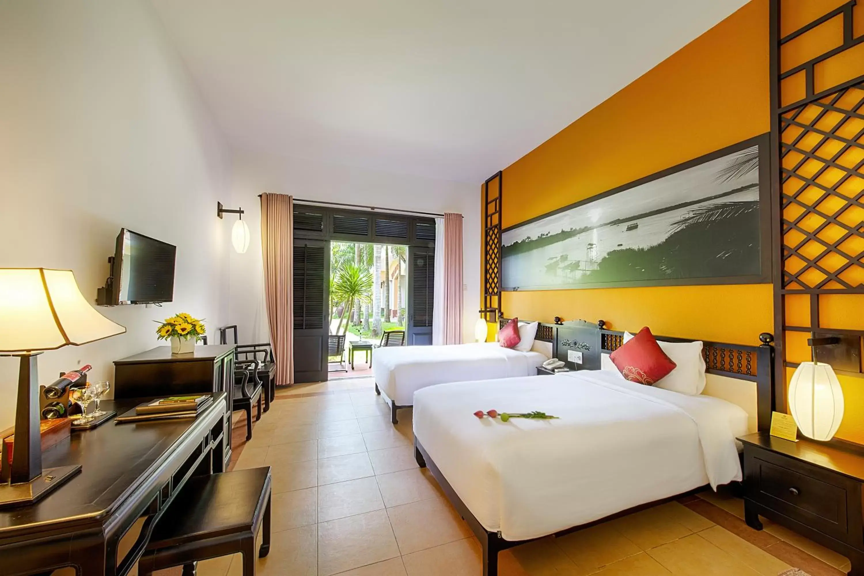 Superior Double or Twin Room with Garden View in Hoi An Beach Resort Superior Double or Twin Room with Garden View in Hoi An Beach Resort