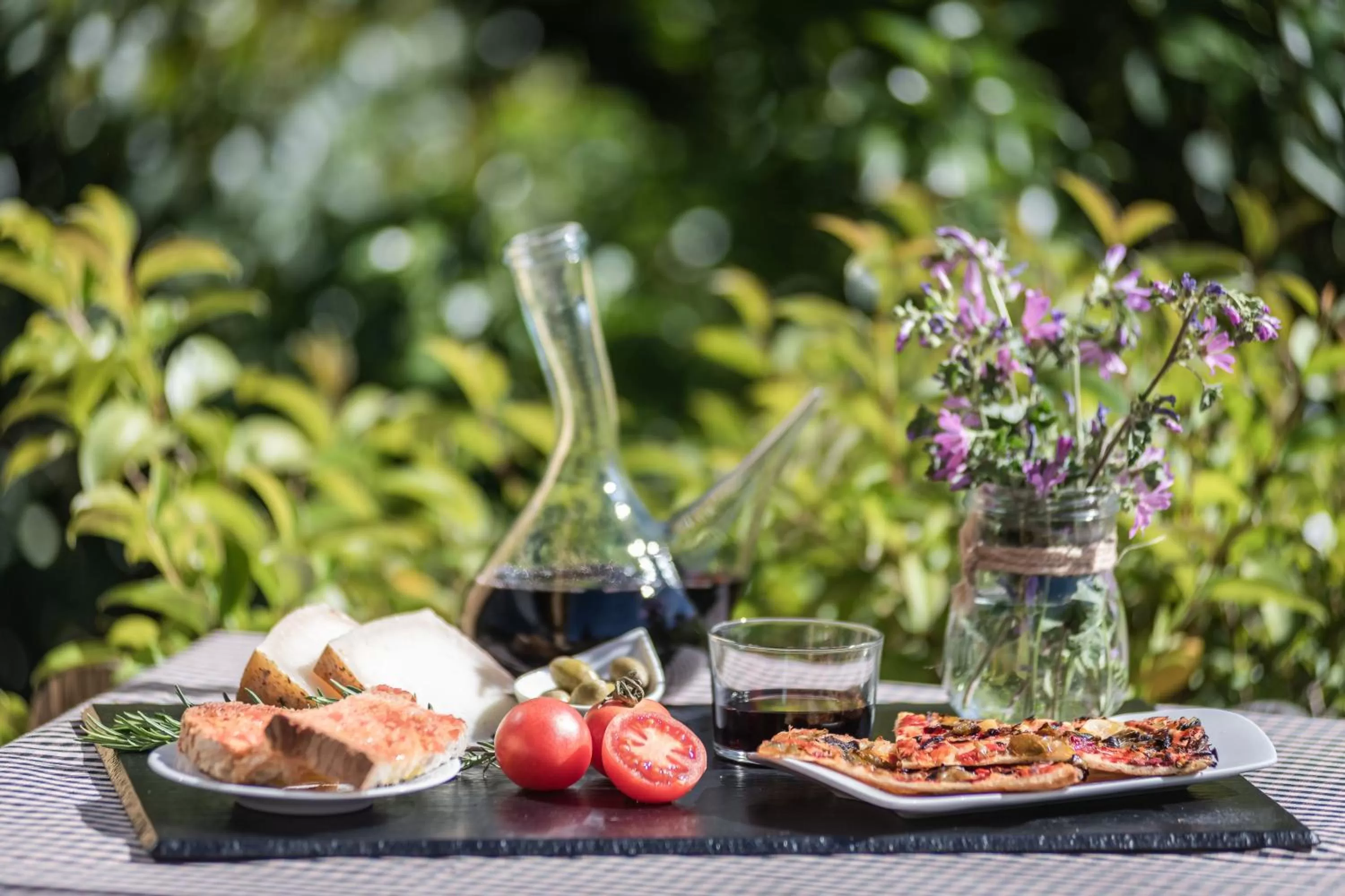 Food close-up in Hostal Buenos Aires
