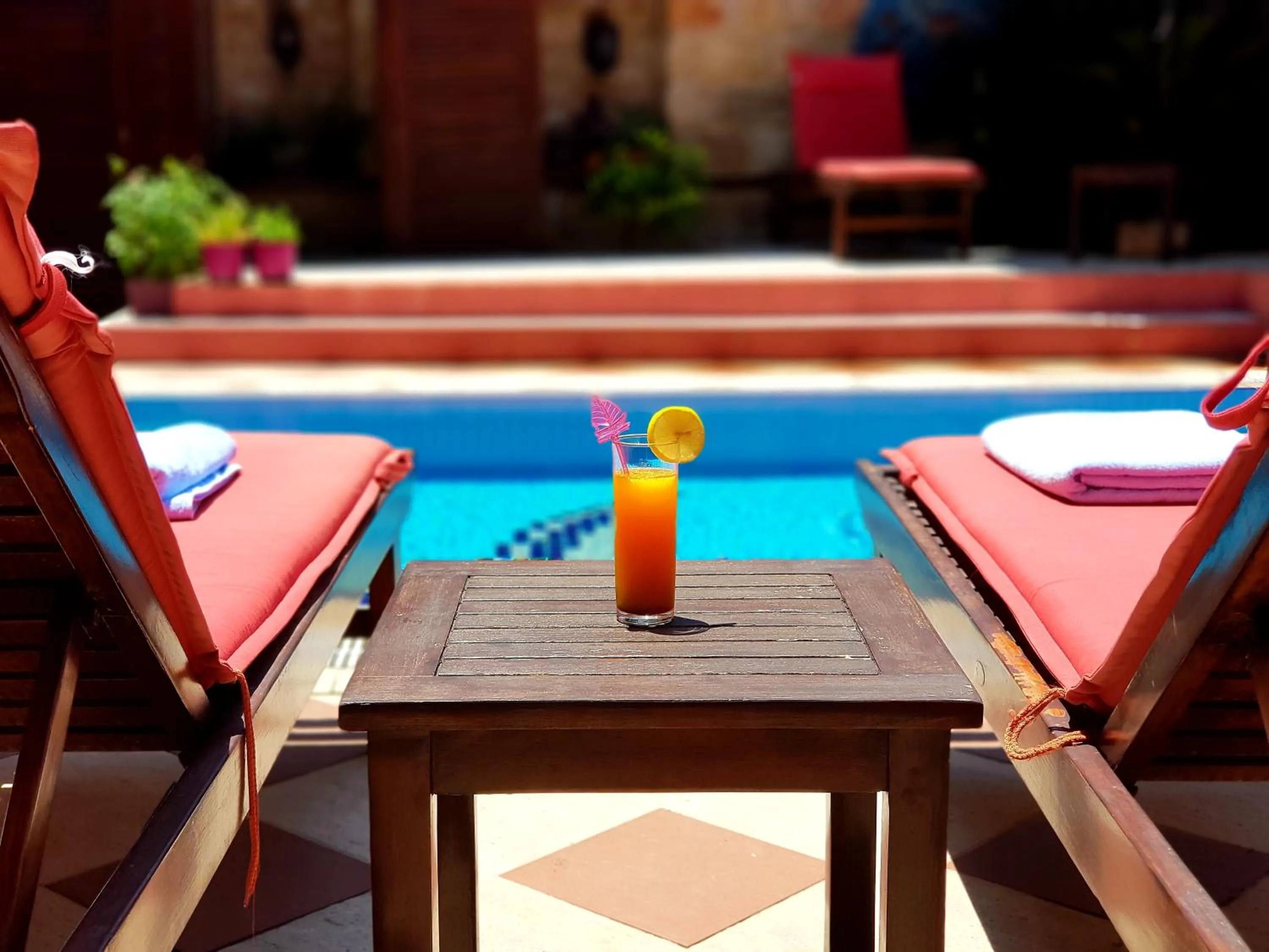 Patio in Eski Masal Hotel - Special Class