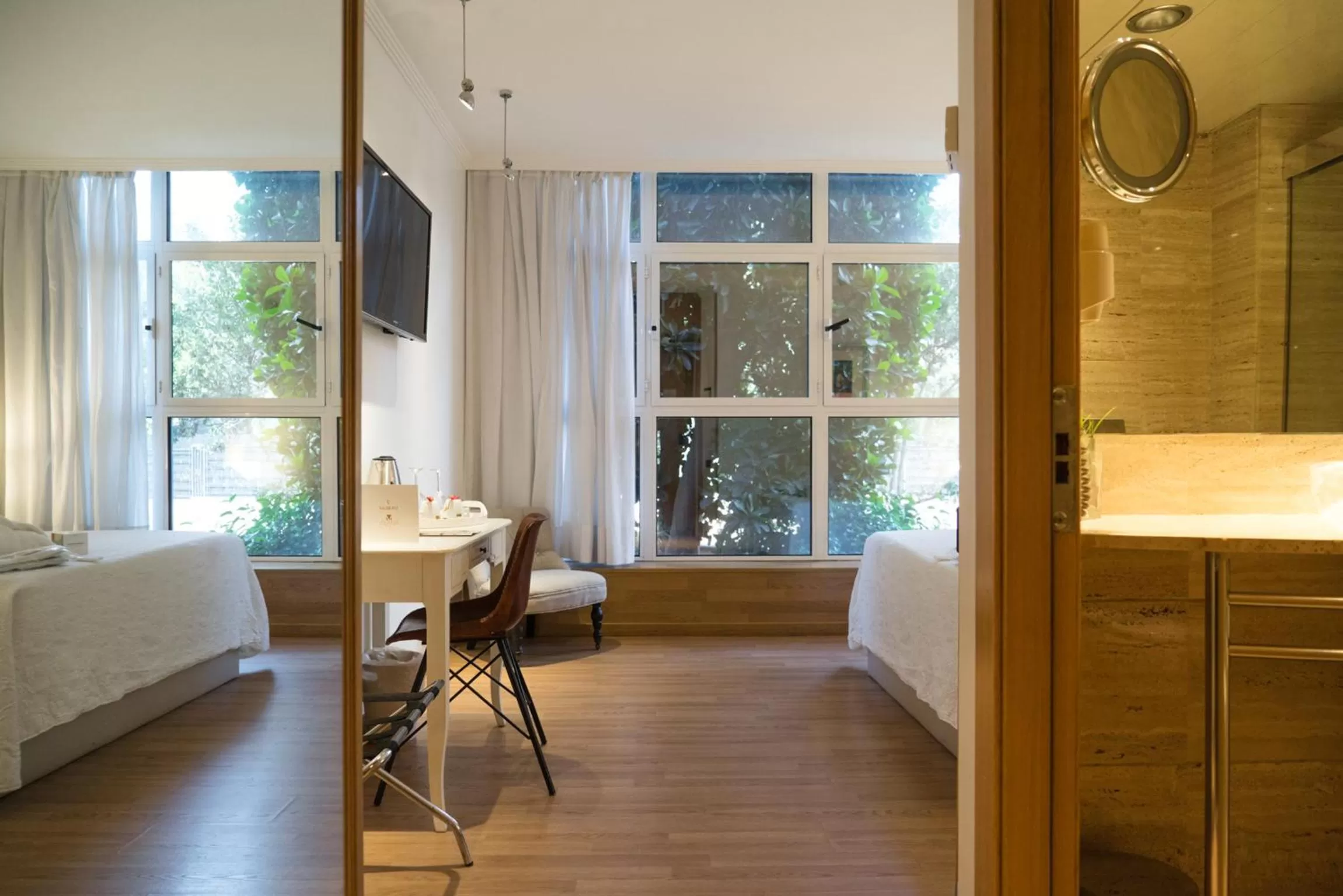 Bed in Vilana Hotel Boutique