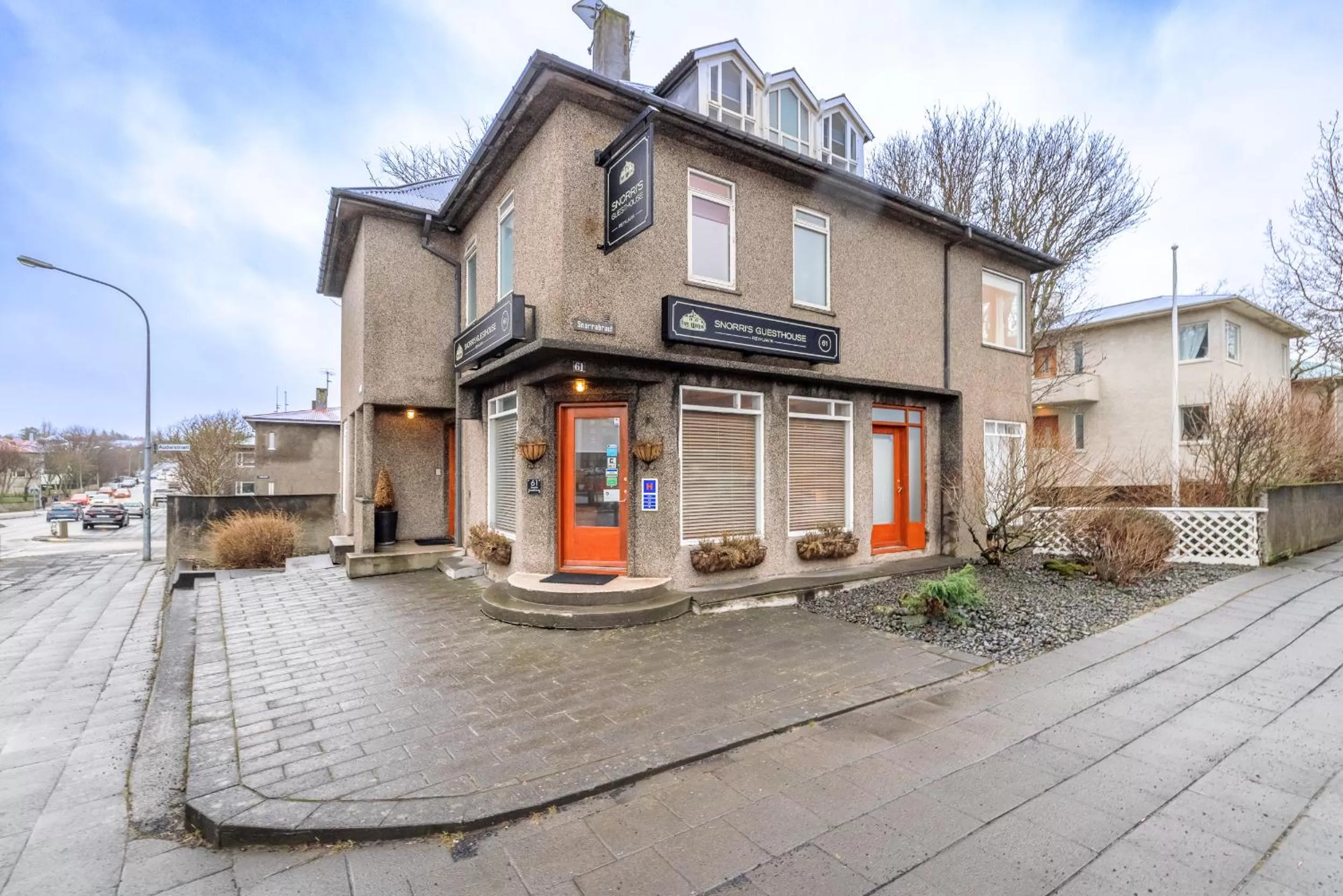 Property building in Snorri's Guesthouse
