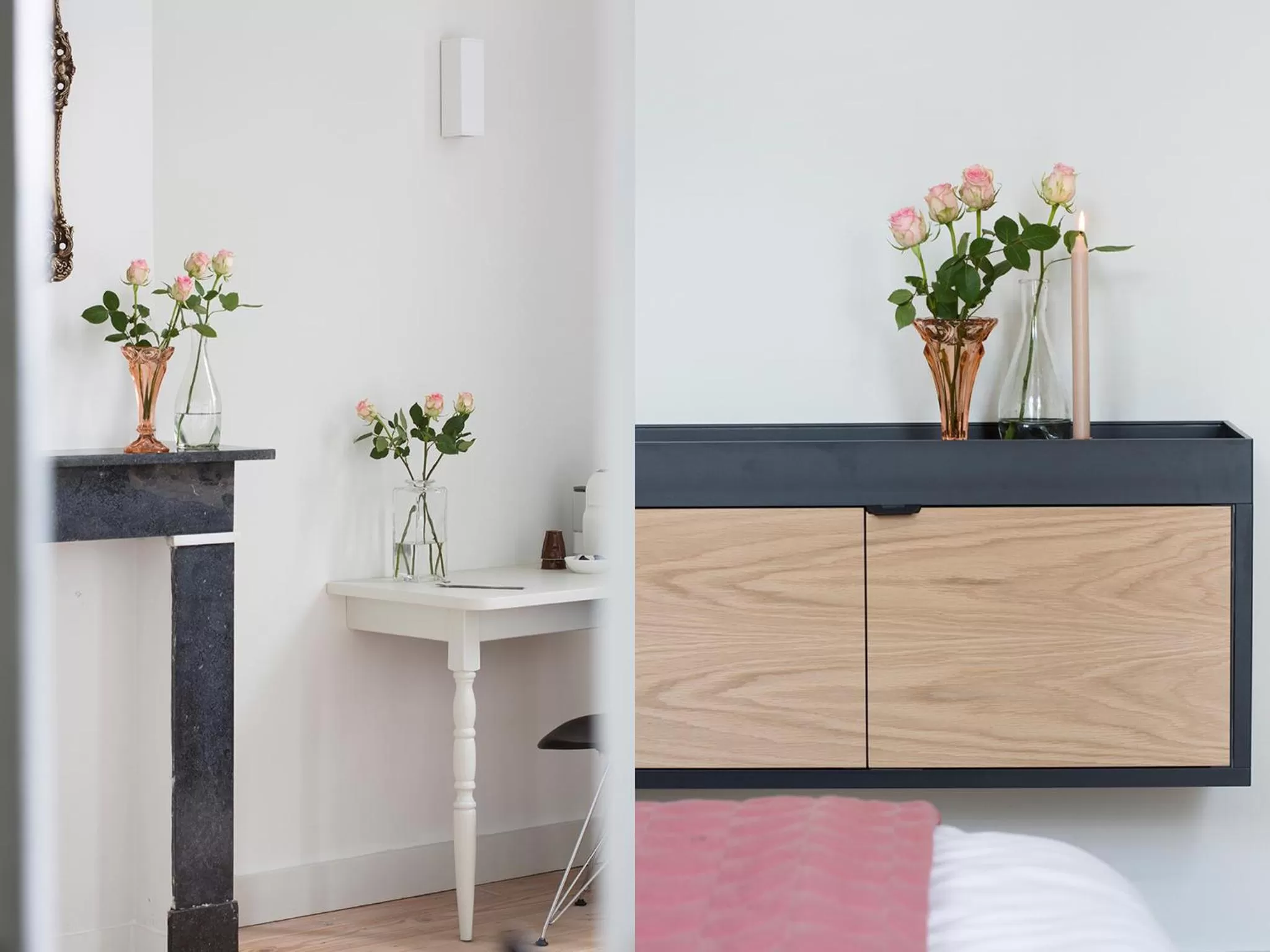 Decorative detail in B&B Pastorie Balegem