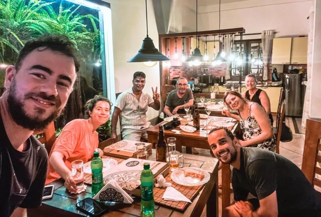 Restaurant/places to eat in Villa Dominikku