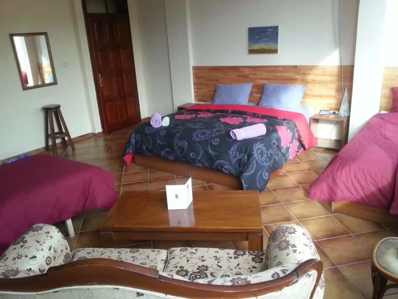 Bed in Hotel Kurtabeg