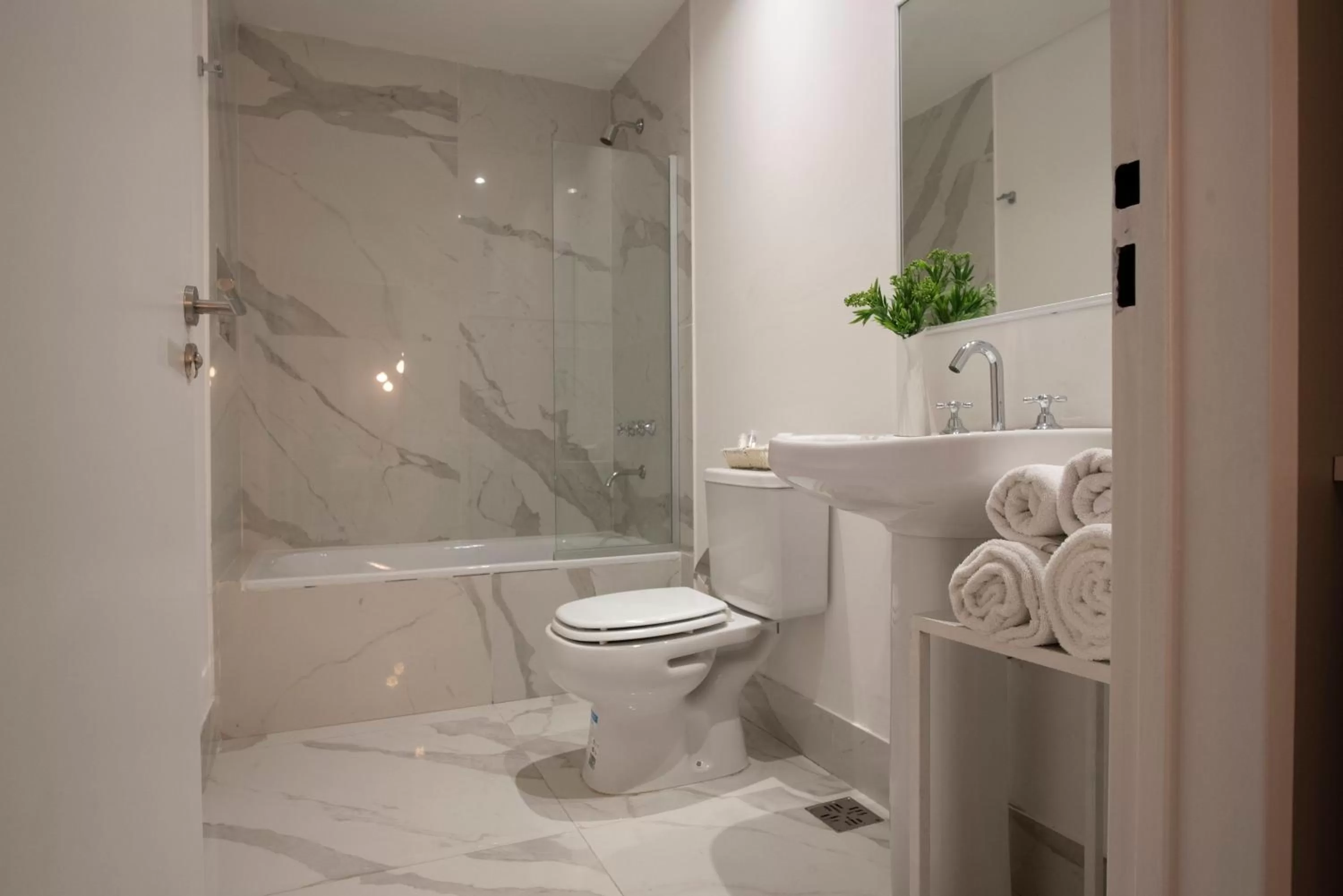 Shower in Believe Madero Hotel