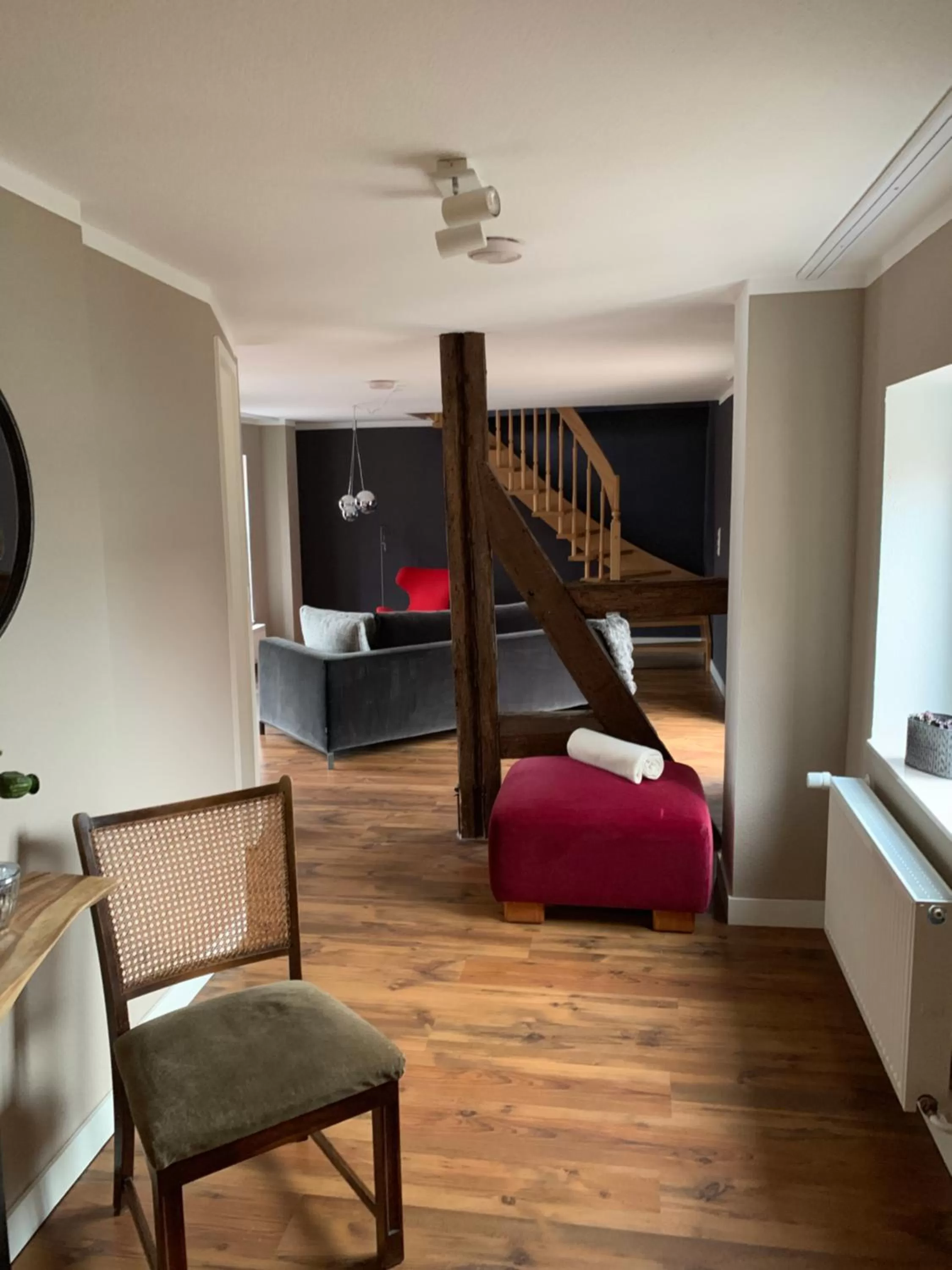 Decorative detail, Bed in Hotel Inselhof