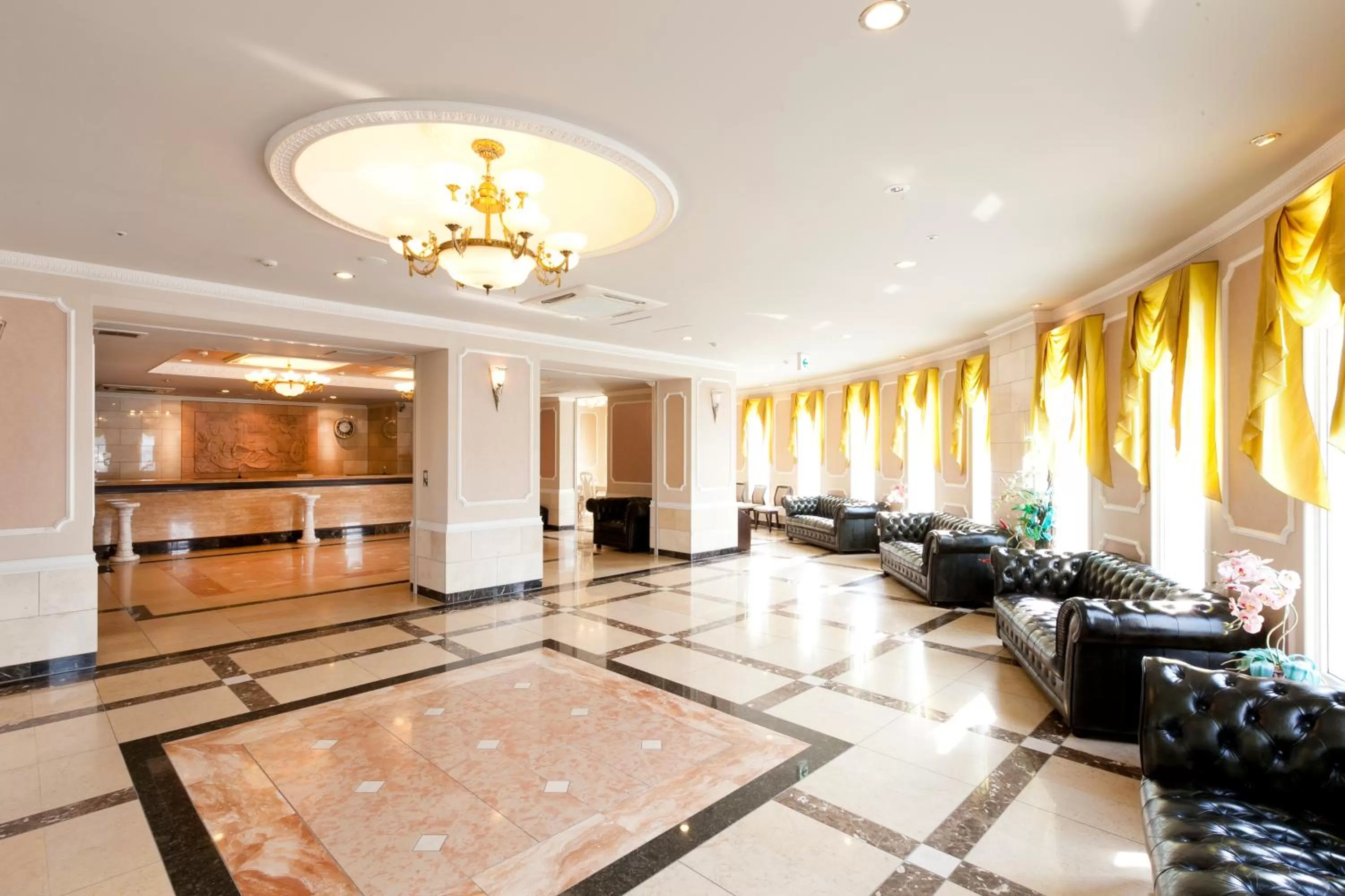 Lobby or reception in Spring Sunny Hotel Nagoya Tokoname ekimae