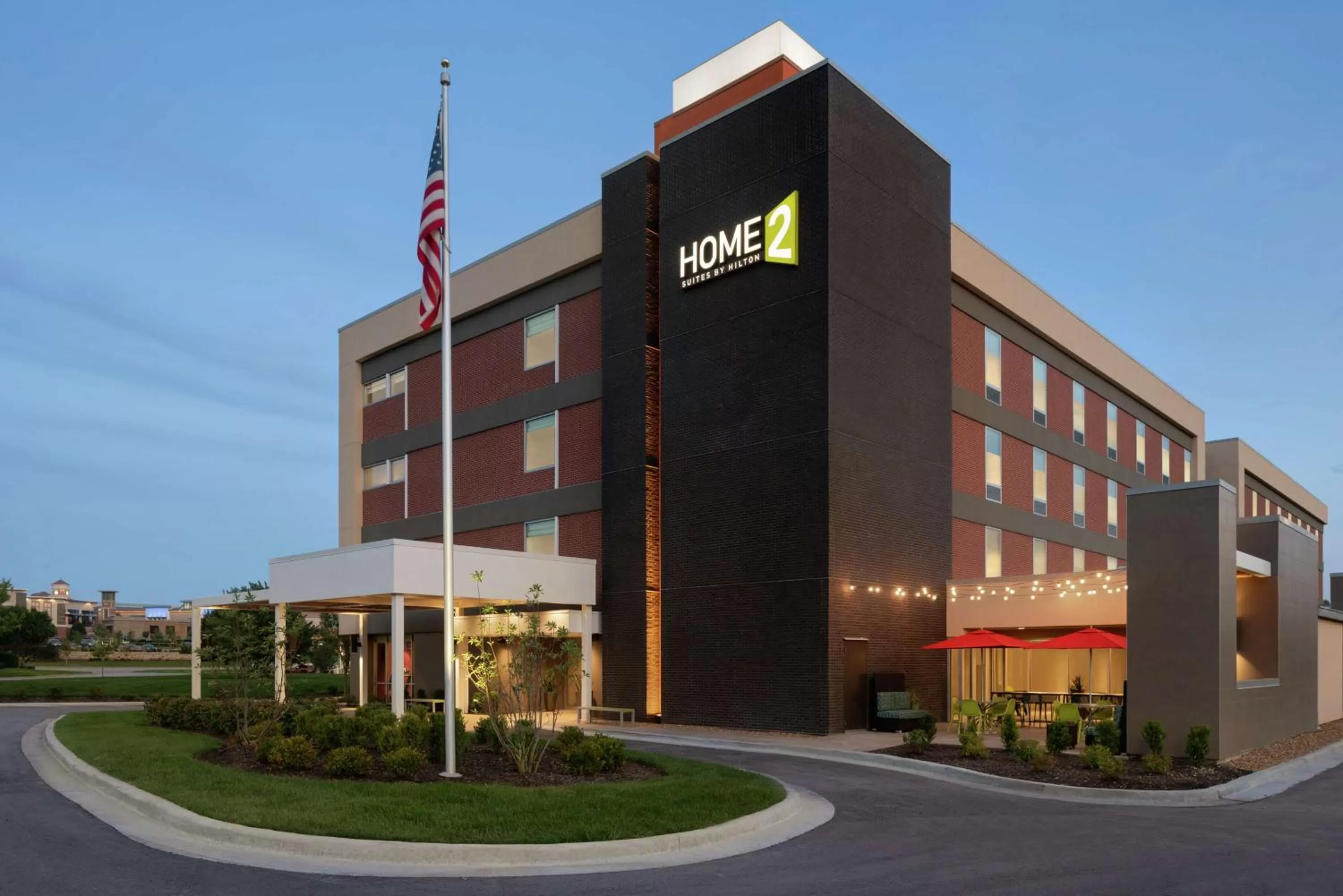 Property building in Home2 Suites By Hilton Overland Park, Ks