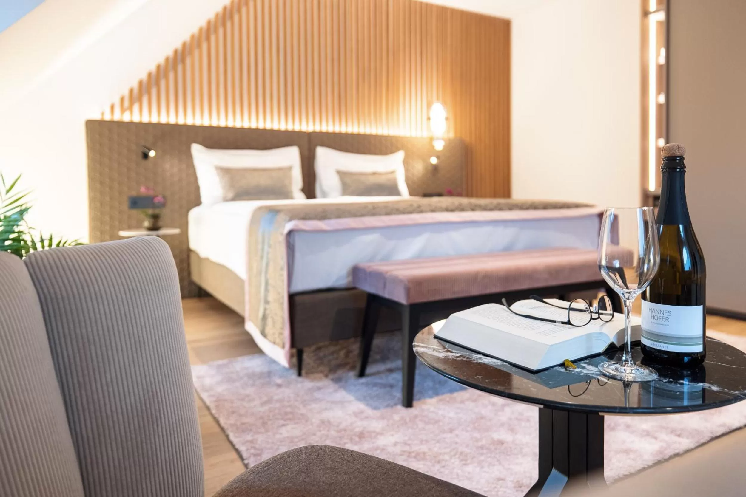 Photo of the whole room, Bed in Hotel Turmhof