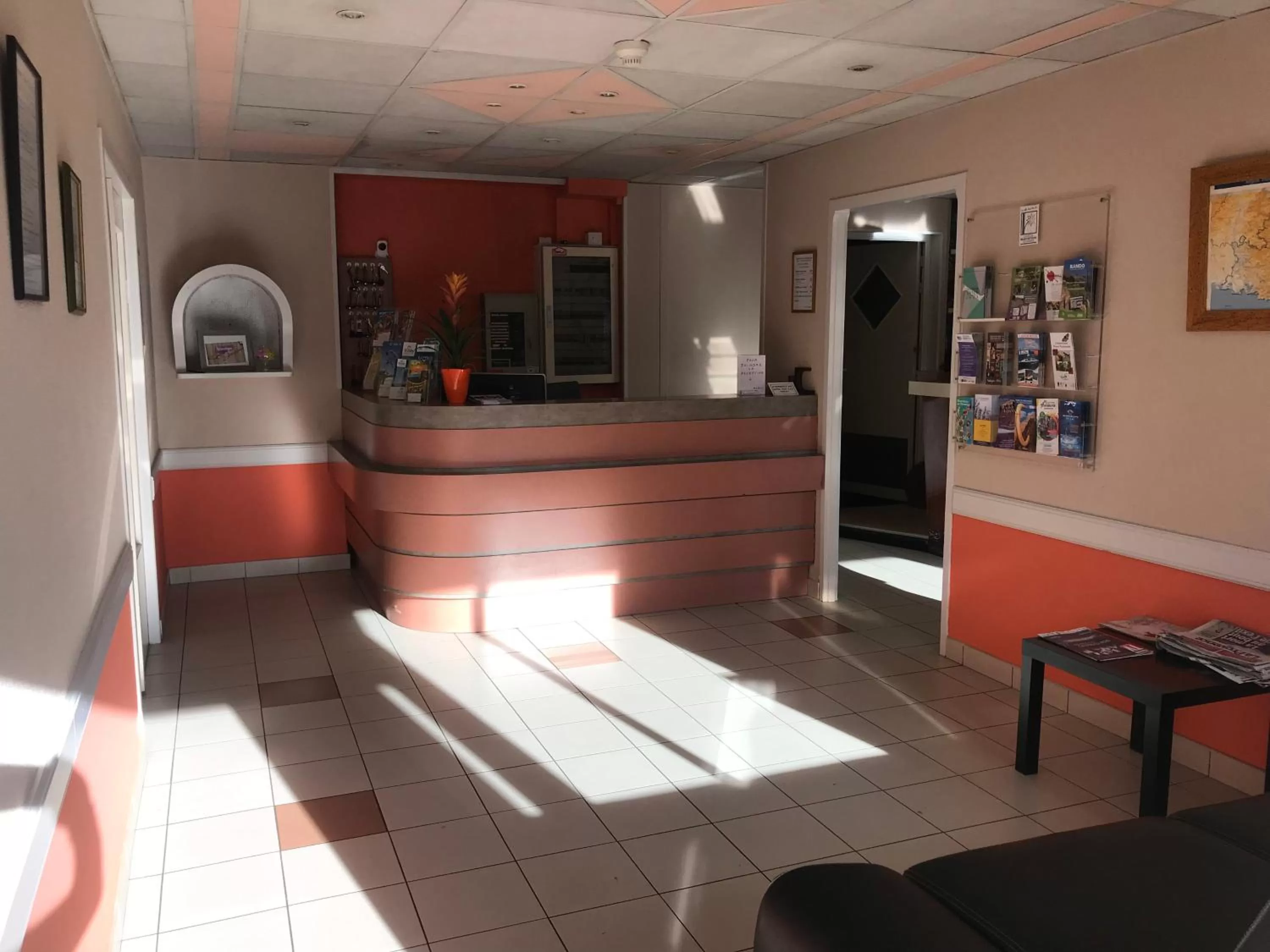 Lobby or reception in Hotel Les Chênes