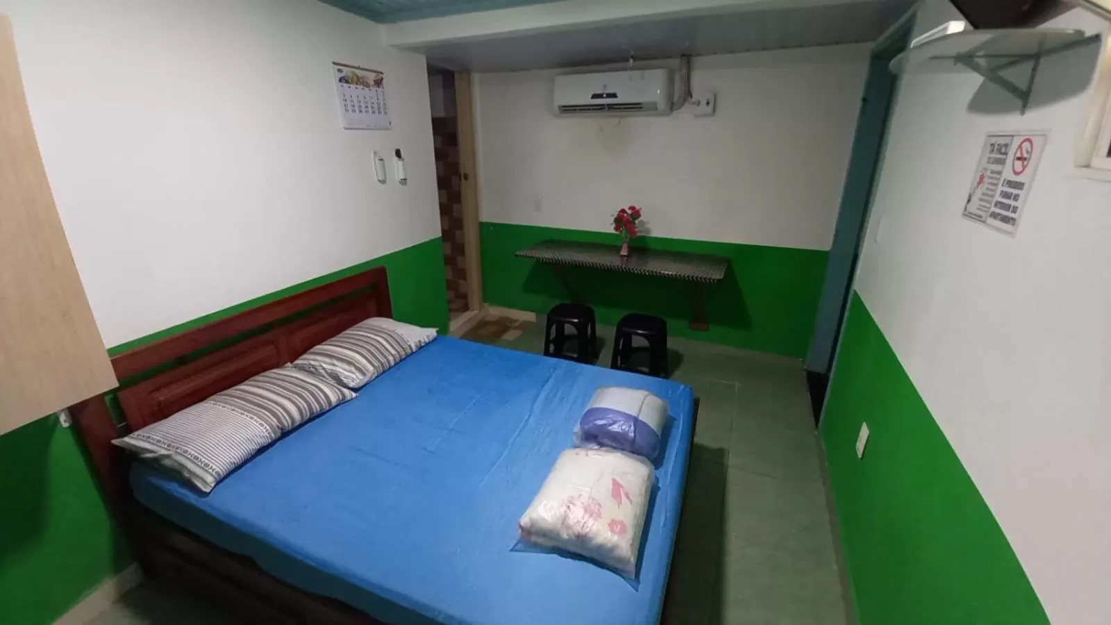 Bedroom, Bed in Apart Hotel-Amazonas Shooping