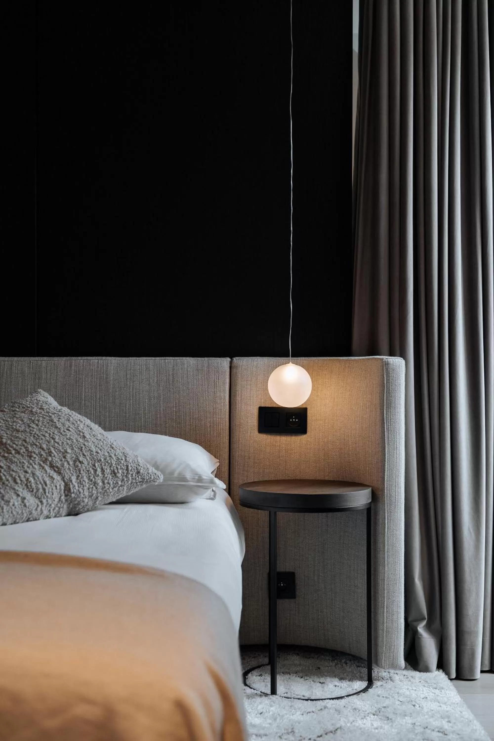 Bed in Cosmopolite Hotel Nieuwpoort-Bad