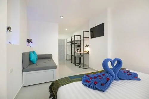 Photo of the whole room, Bed in Colorize Boutique Hotel