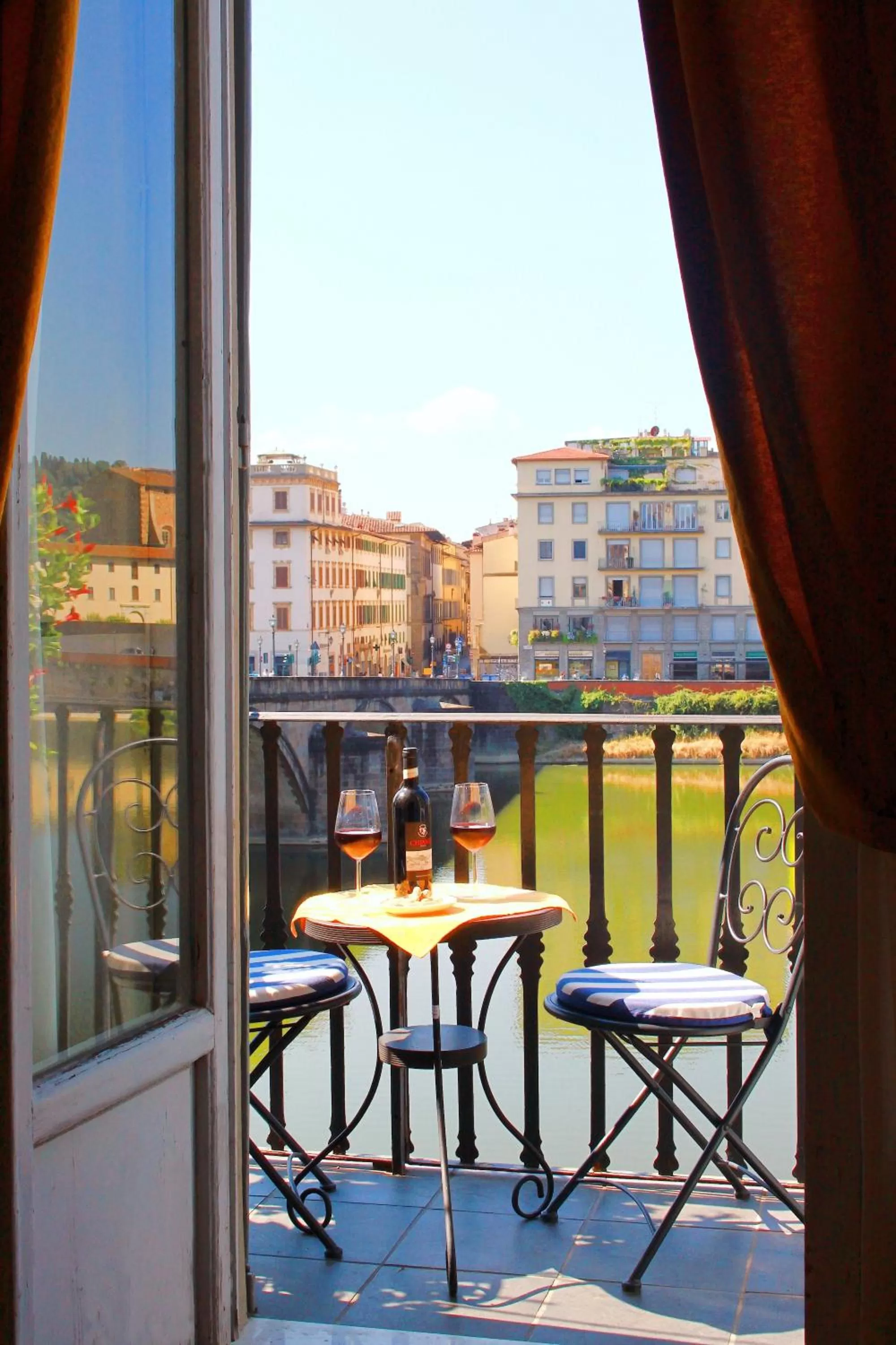 Balcony/Terrace in Residenza Vespucci