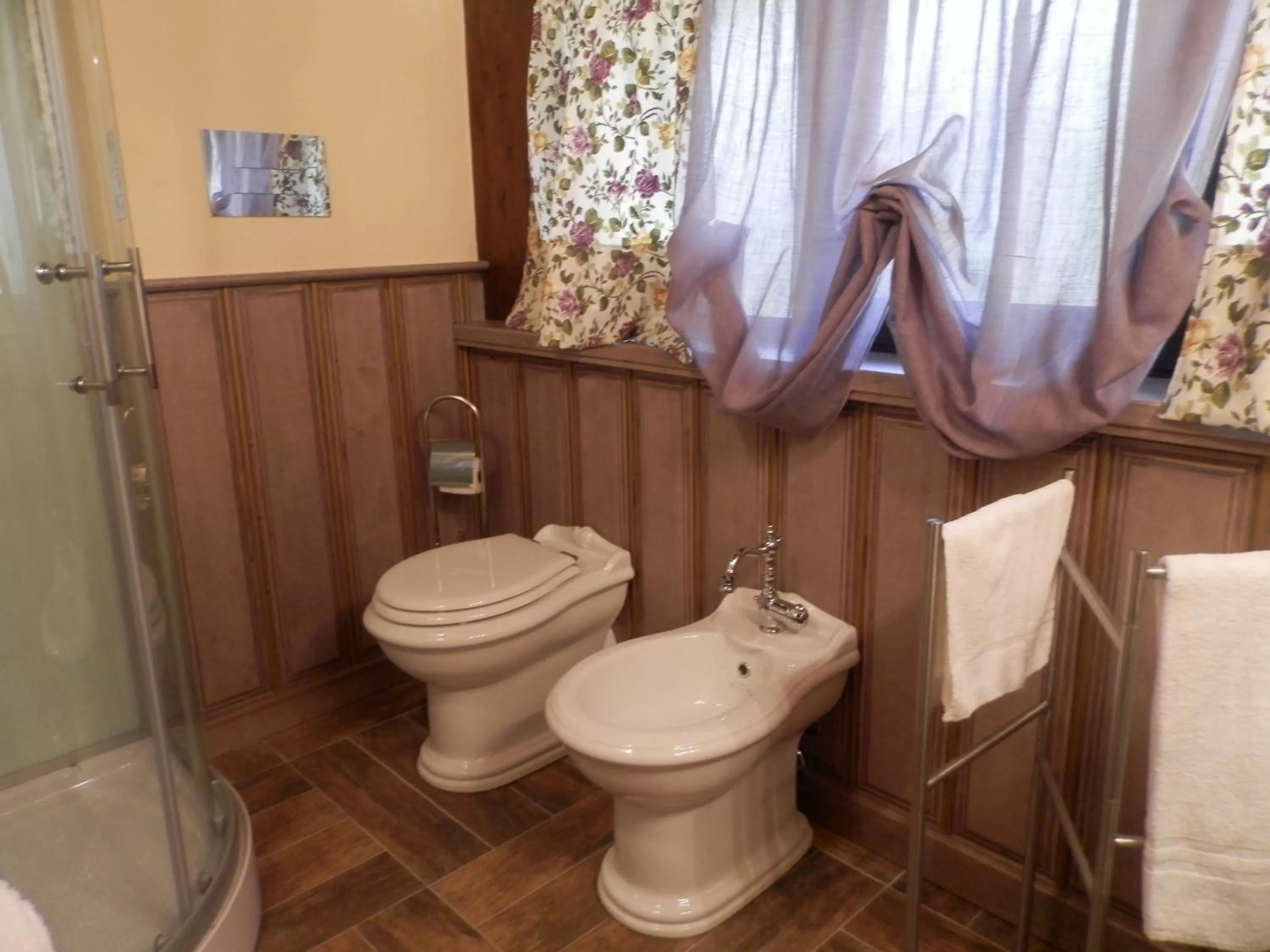 Bathroom in B&B Villa del Sole Relais