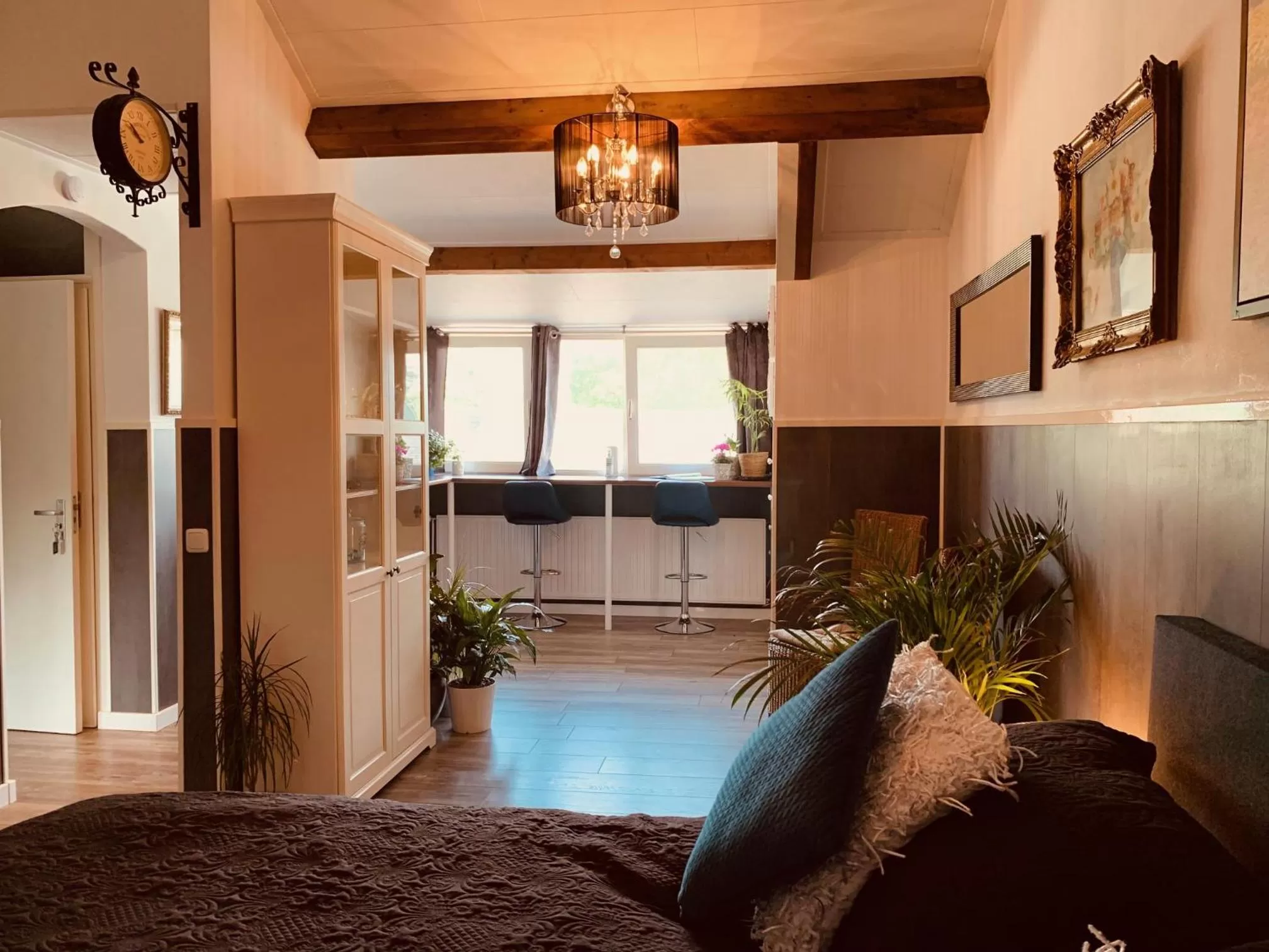 Seating area in B&B Prachtig Allemachtig