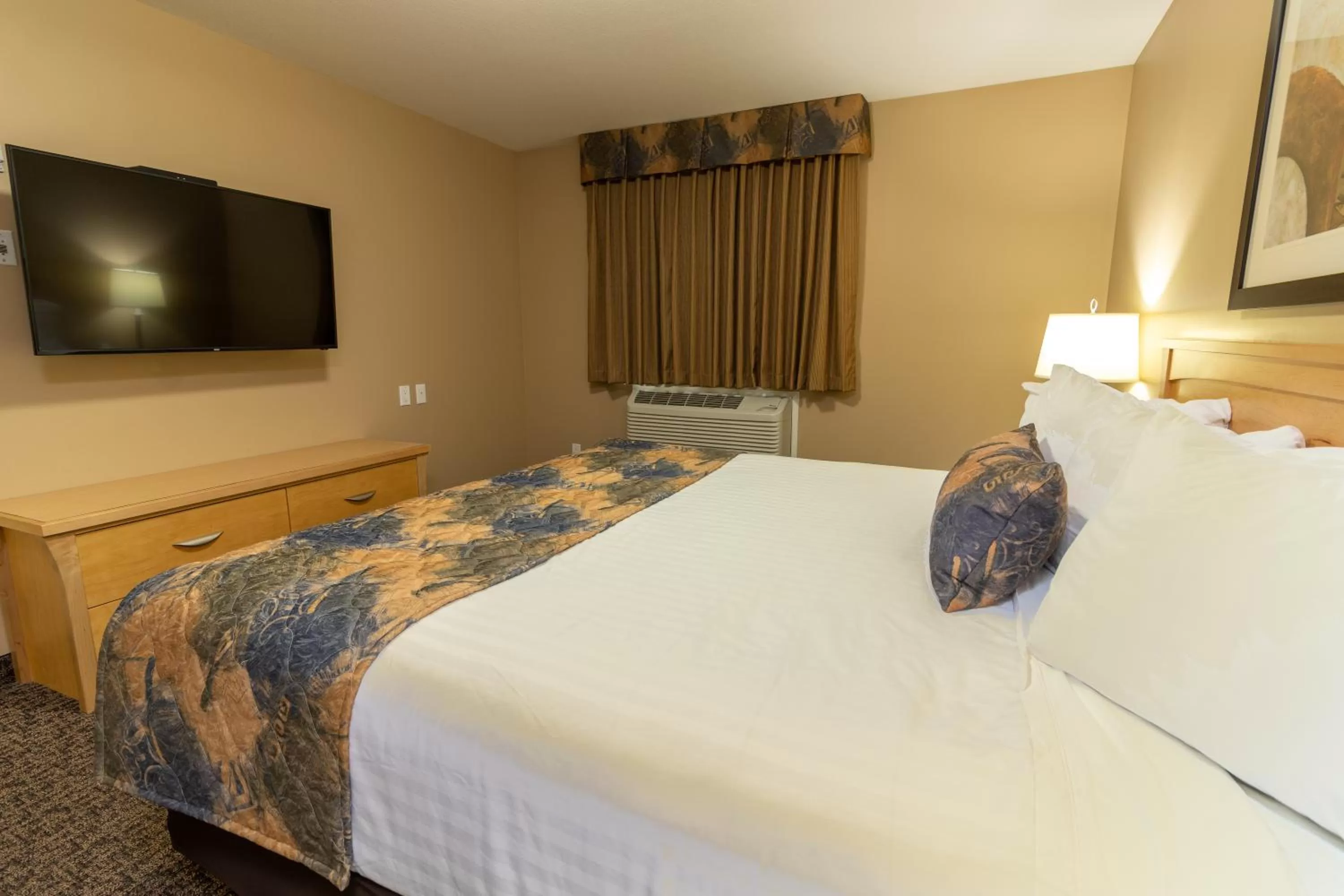 TV and multimedia, Bed in BCMInns - Fort McMurray - Rusty's