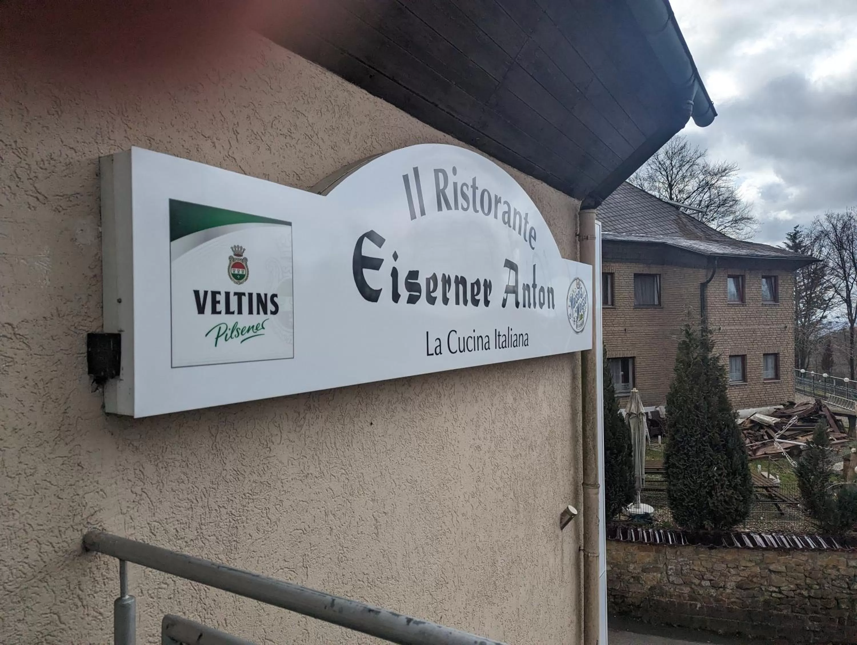 Property Logo/Sign in Hotel Eiserner Anton