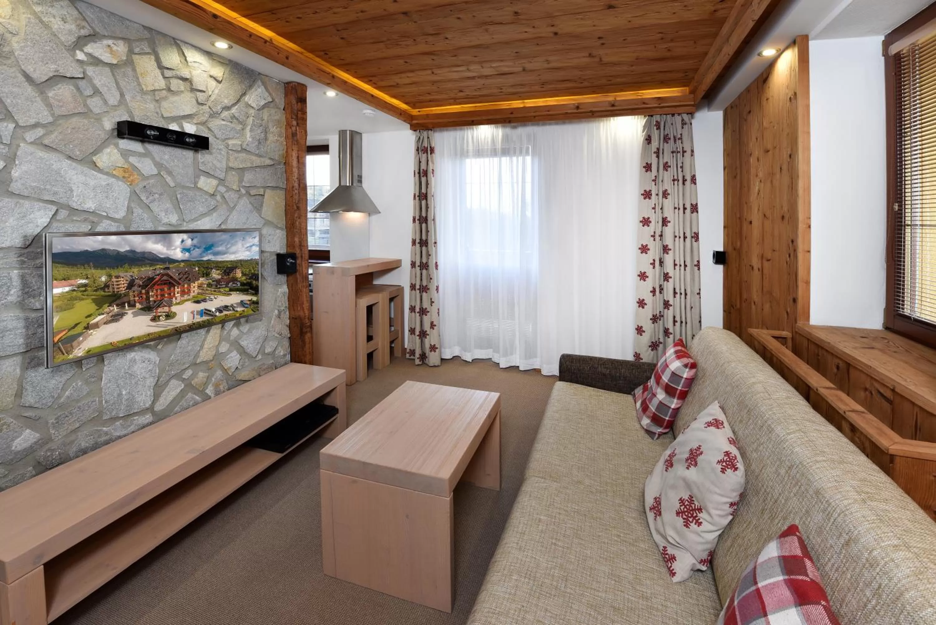 Living room in APLEND Hotel Kukučka