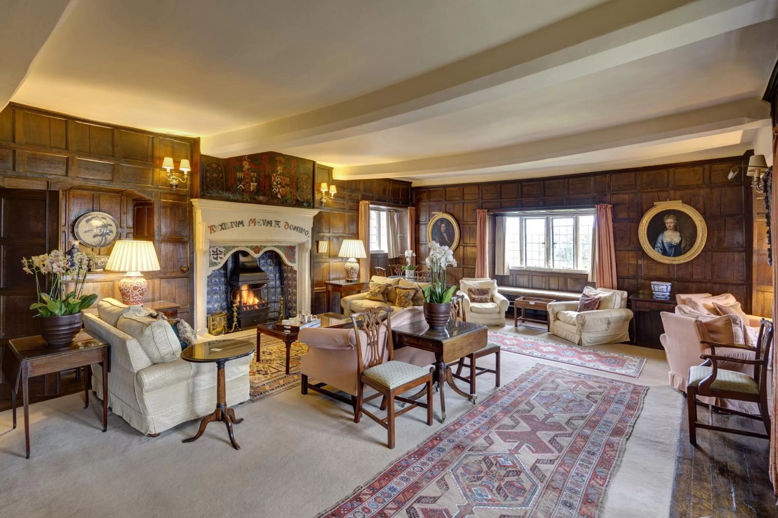 Communal lounge/ TV room in Bodysgallen Hall and Spa