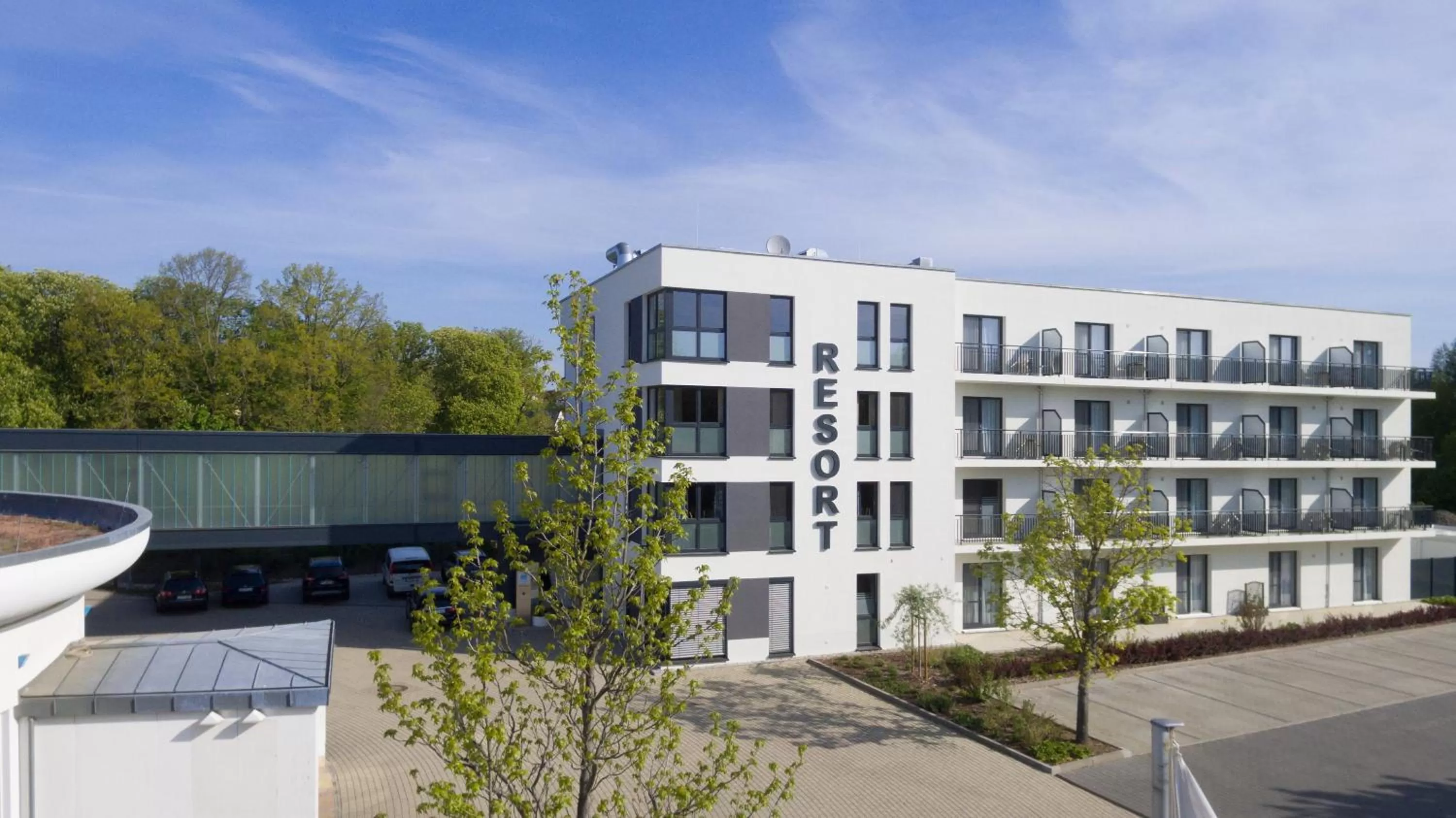 Facade/entrance in Riff Resort