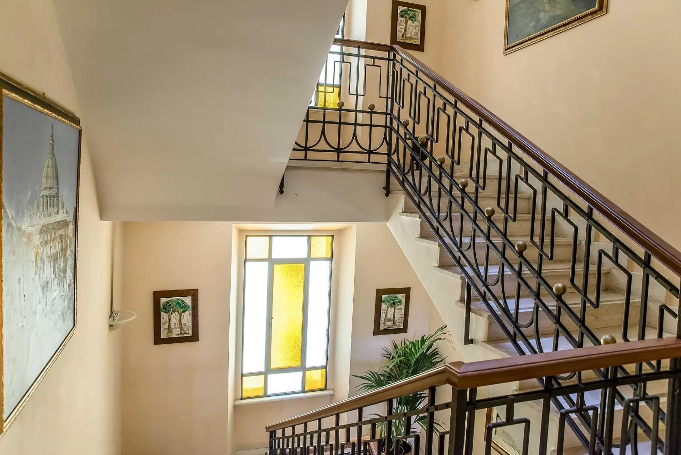 Decorative detail in Tmark Hotel Vaticano