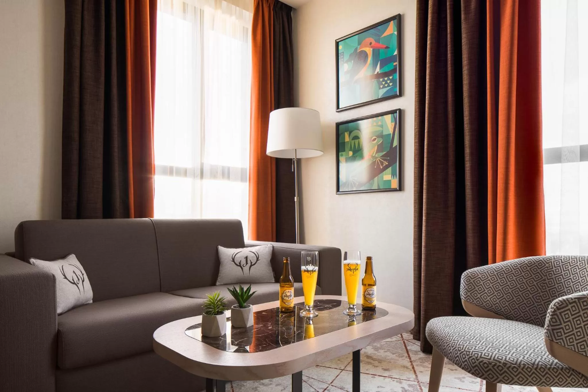 Seating area in Hotel Jägerhof