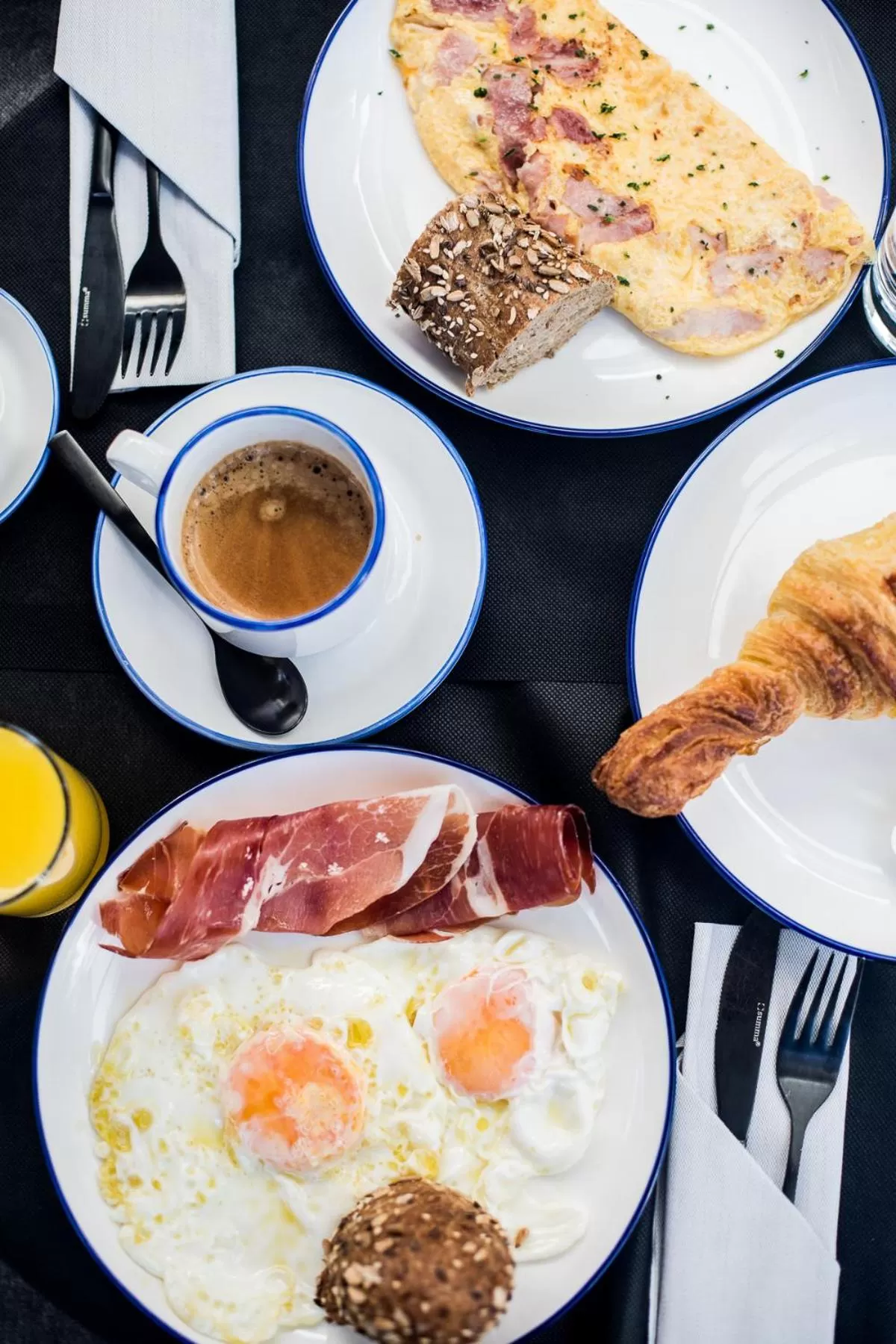 Buffet breakfast, Breakfast in Villa Eugenia Boutique Hotel