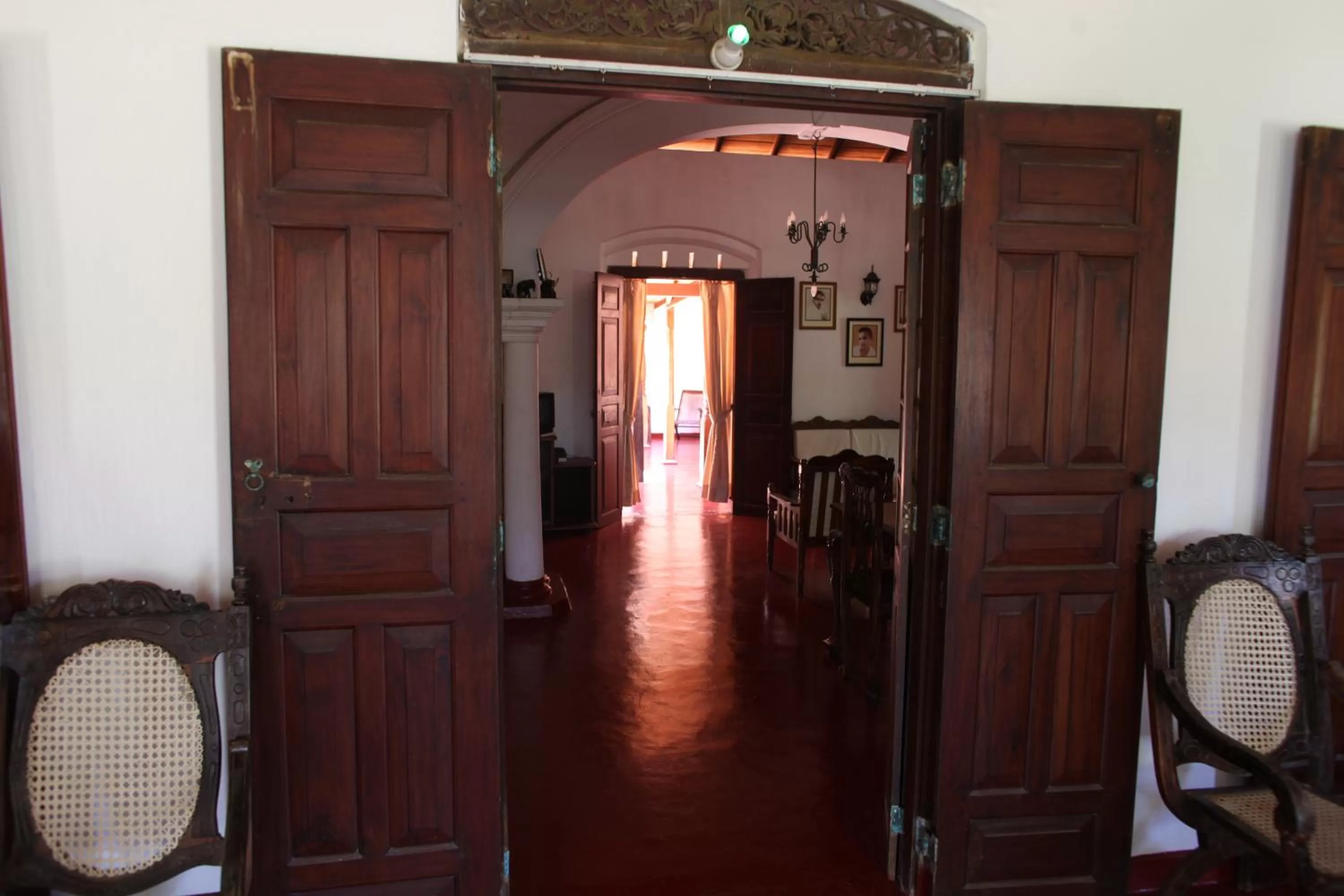 Seating area in Chitra Ayurveda
