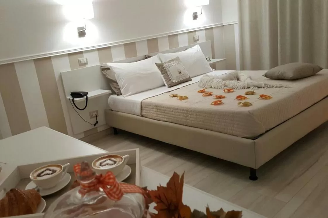 Balcony/Terrace, Bed in Finestre sul Borgo