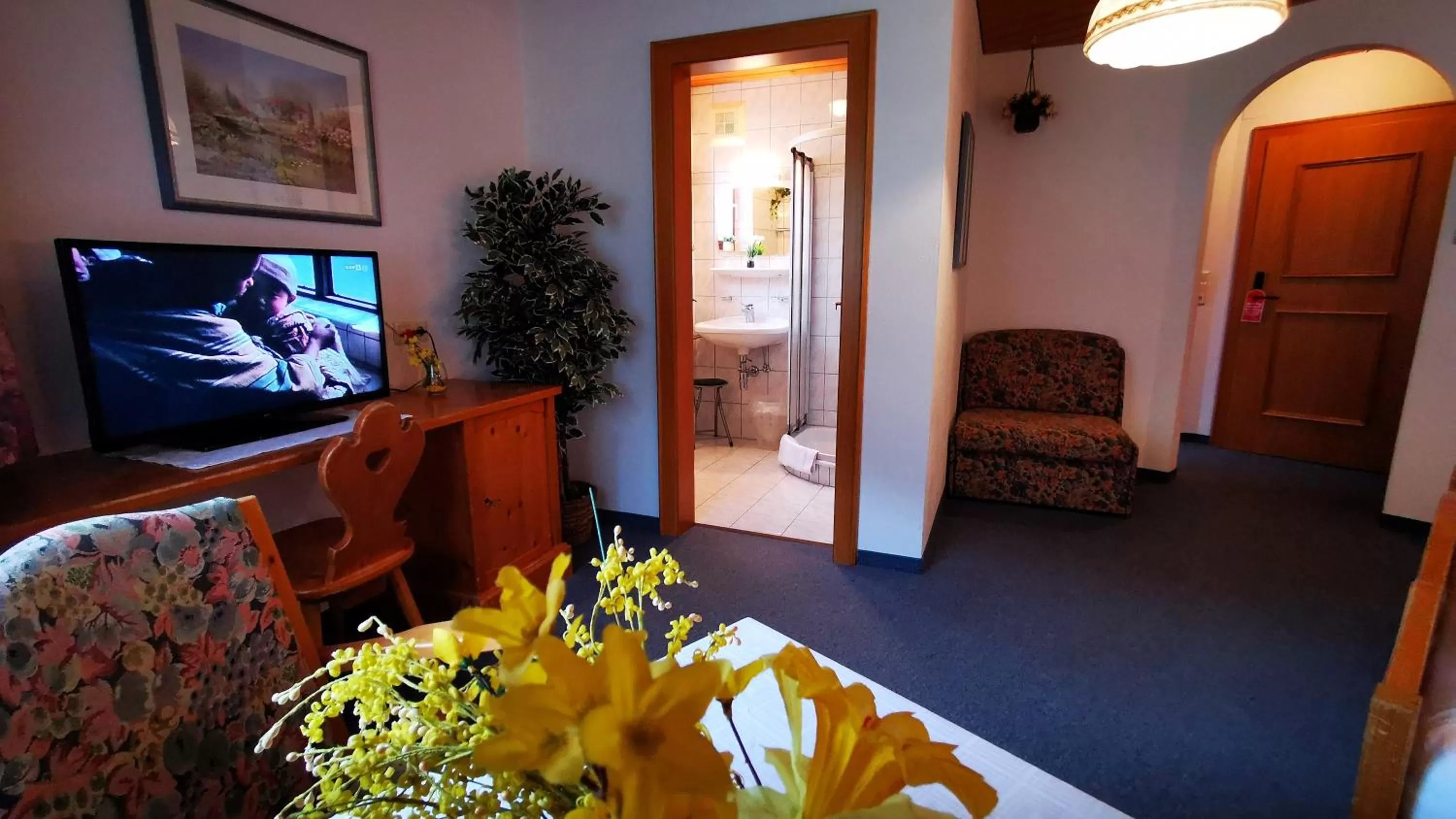 Bathroom in Gasthof Geronimo