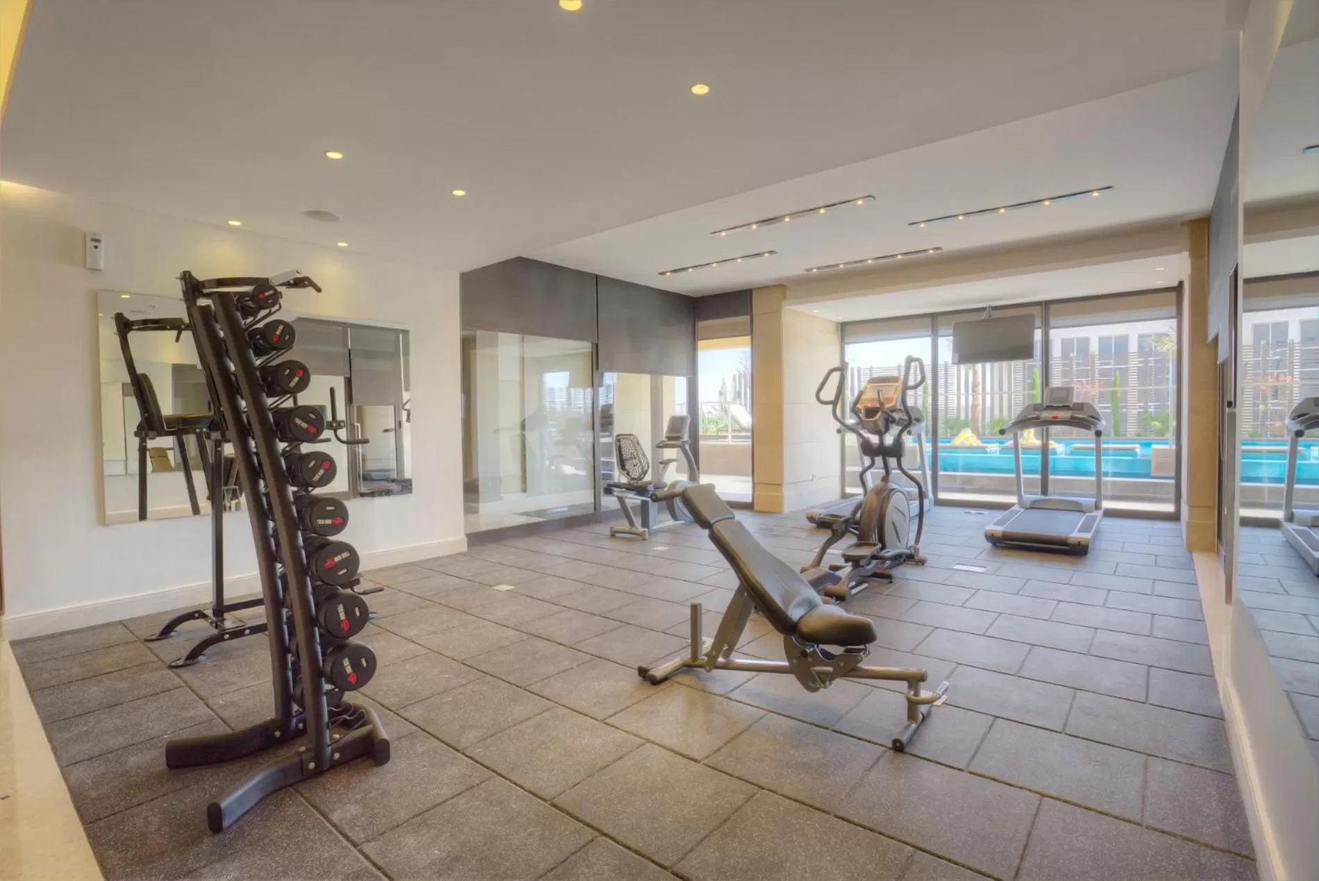 Fitness centre/facilities in The House Boutique Suites