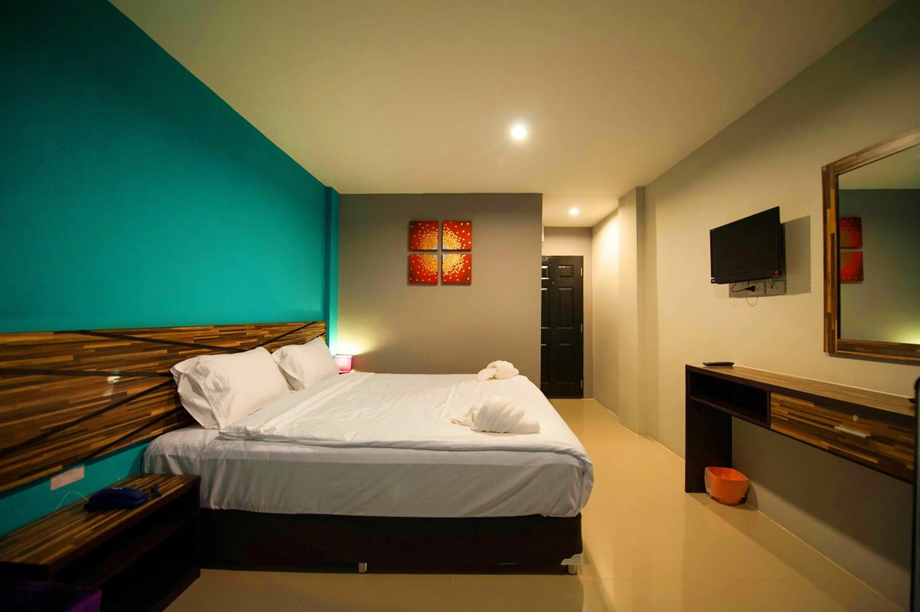 Bed in Dwella Suvarnabhumi